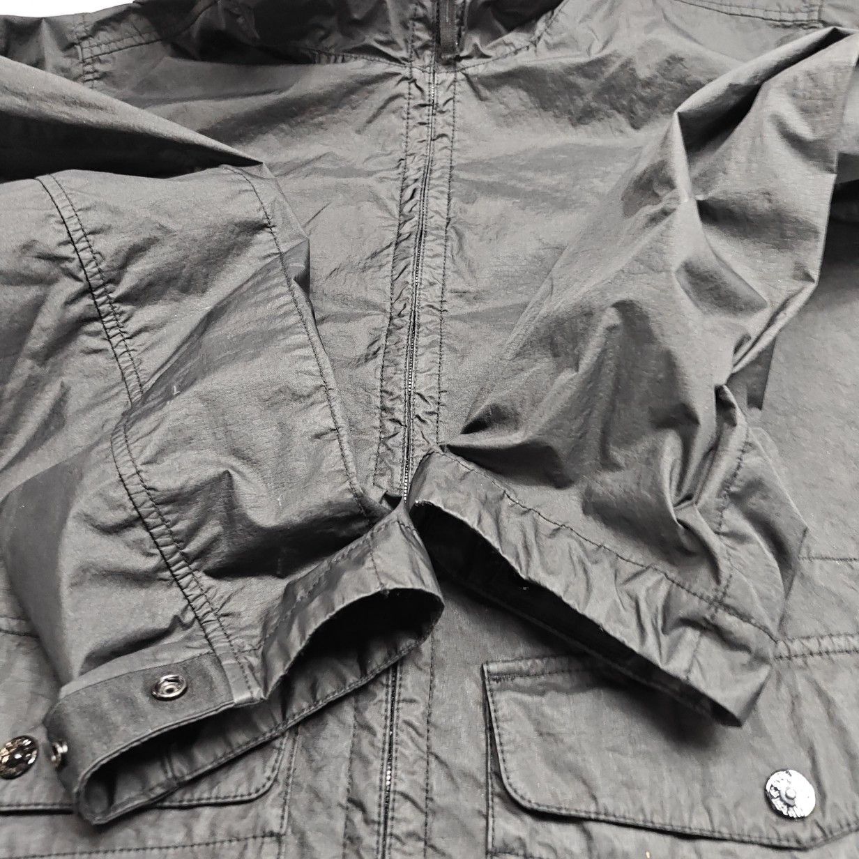 Stone Island Stone Island Metal Nylon Hooded Light Jacket Size XL Size US XL / EU 56 / 4 - 16 Thumbnail