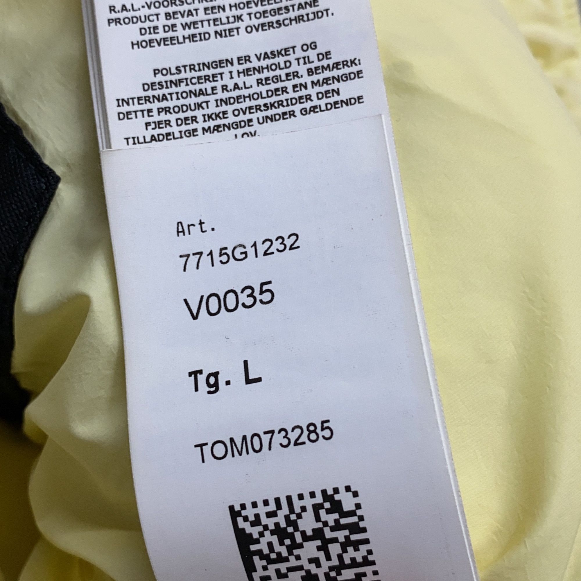 Stone Island Stone Island Yellow Puffer Vest Size L Size US L / EU 52-54 / 3 - 5 Thumbnail
