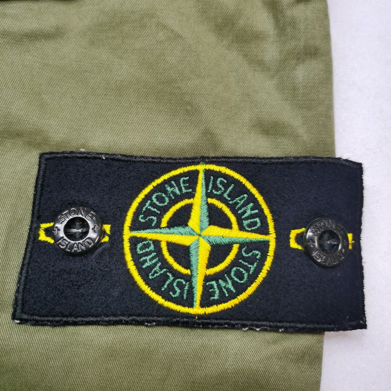 Stone Island Stone Island Compass Patch Cargo Pants Size 33 Size US 33 - 5 Thumbnail