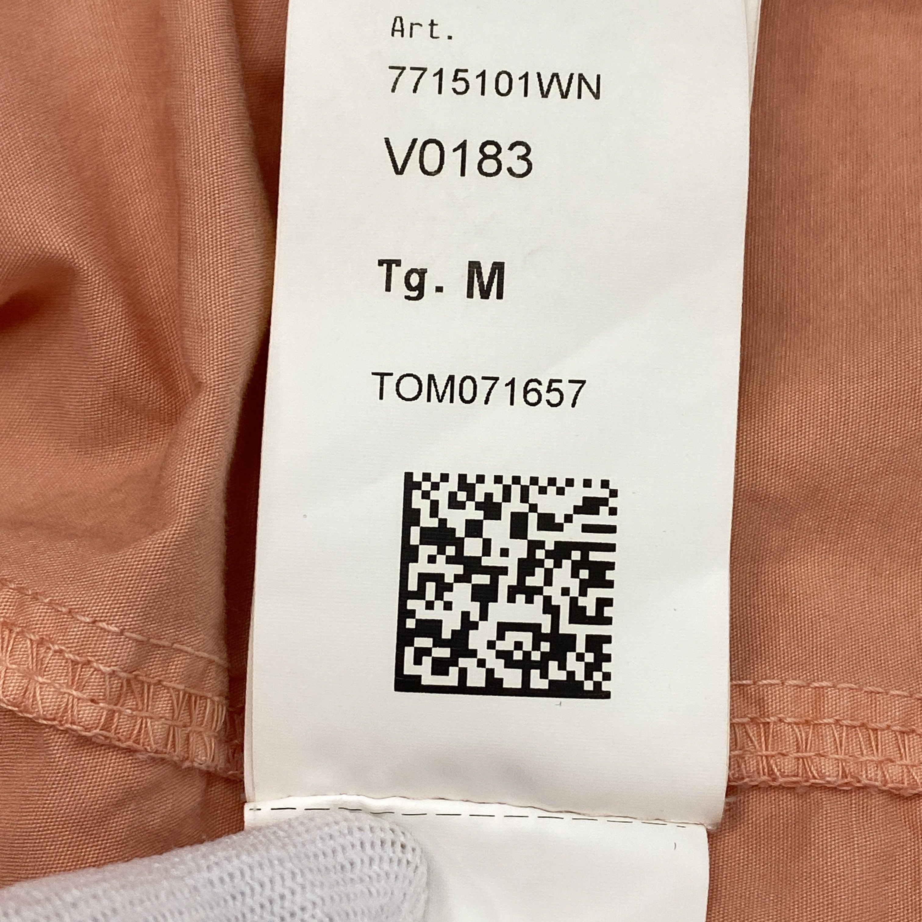 Stone Island Stone Island Peach Cotton Overshirt Size M Size US M / EU 48-50 / 2 - 3 Thumbnail