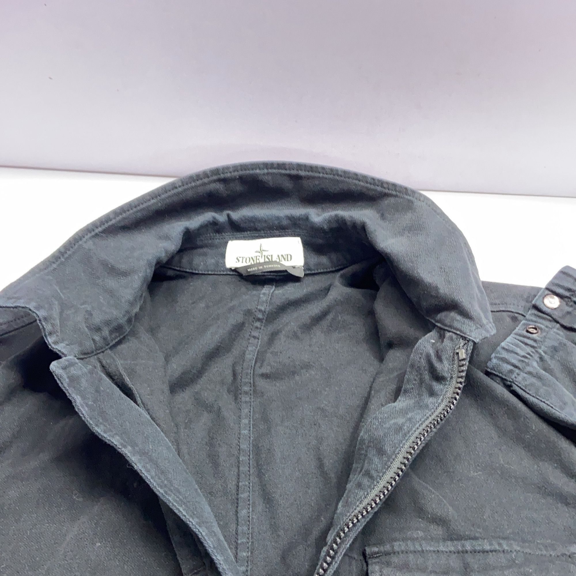Stone Island Stone Island Cotton Zip Jacket M Size US M / EU 48-50 / 2 - 8 Thumbnail