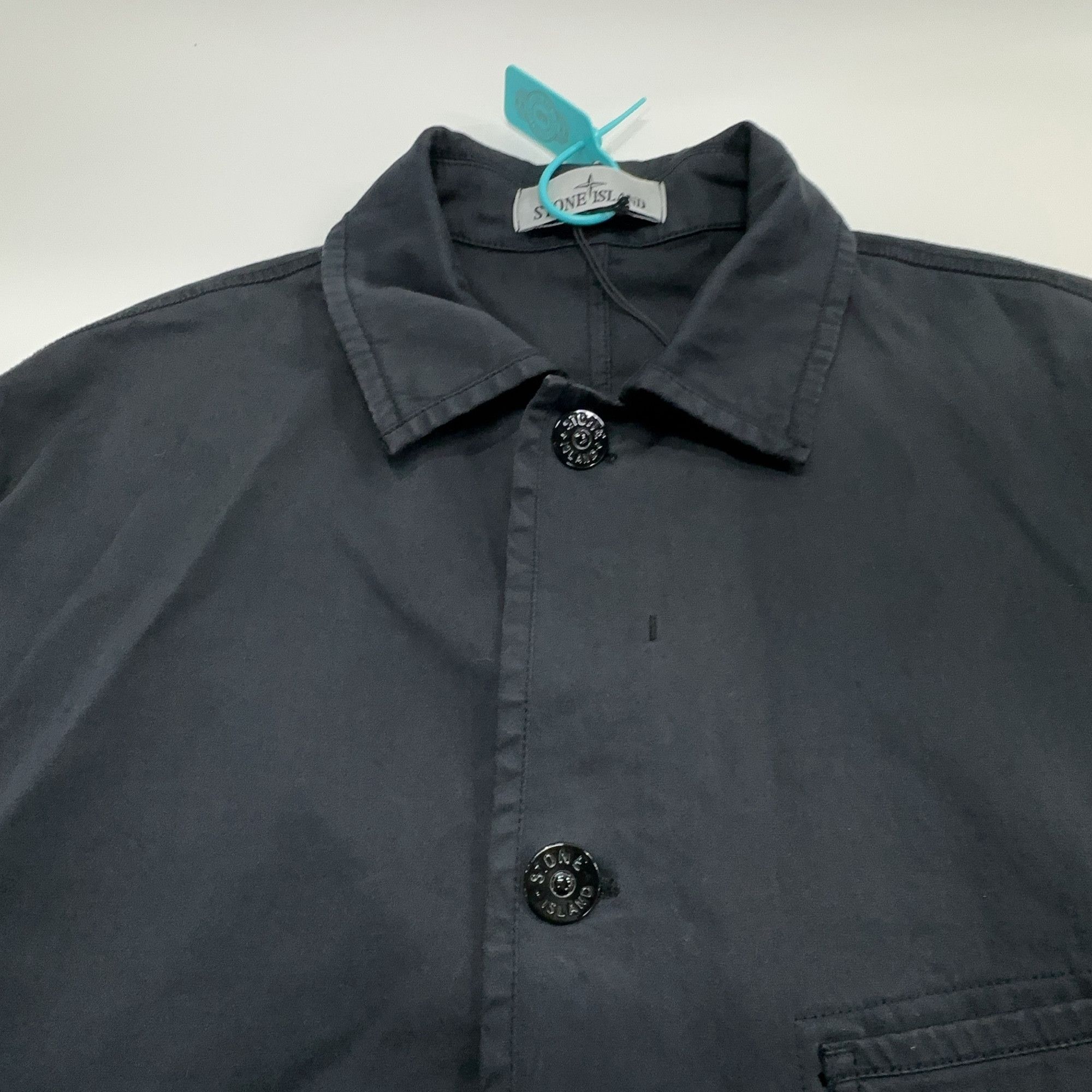 Stone Island Stone Island Button Up Jacket Black Size M Size US M / EU 48-50 / 2 - 9 Thumbnail
