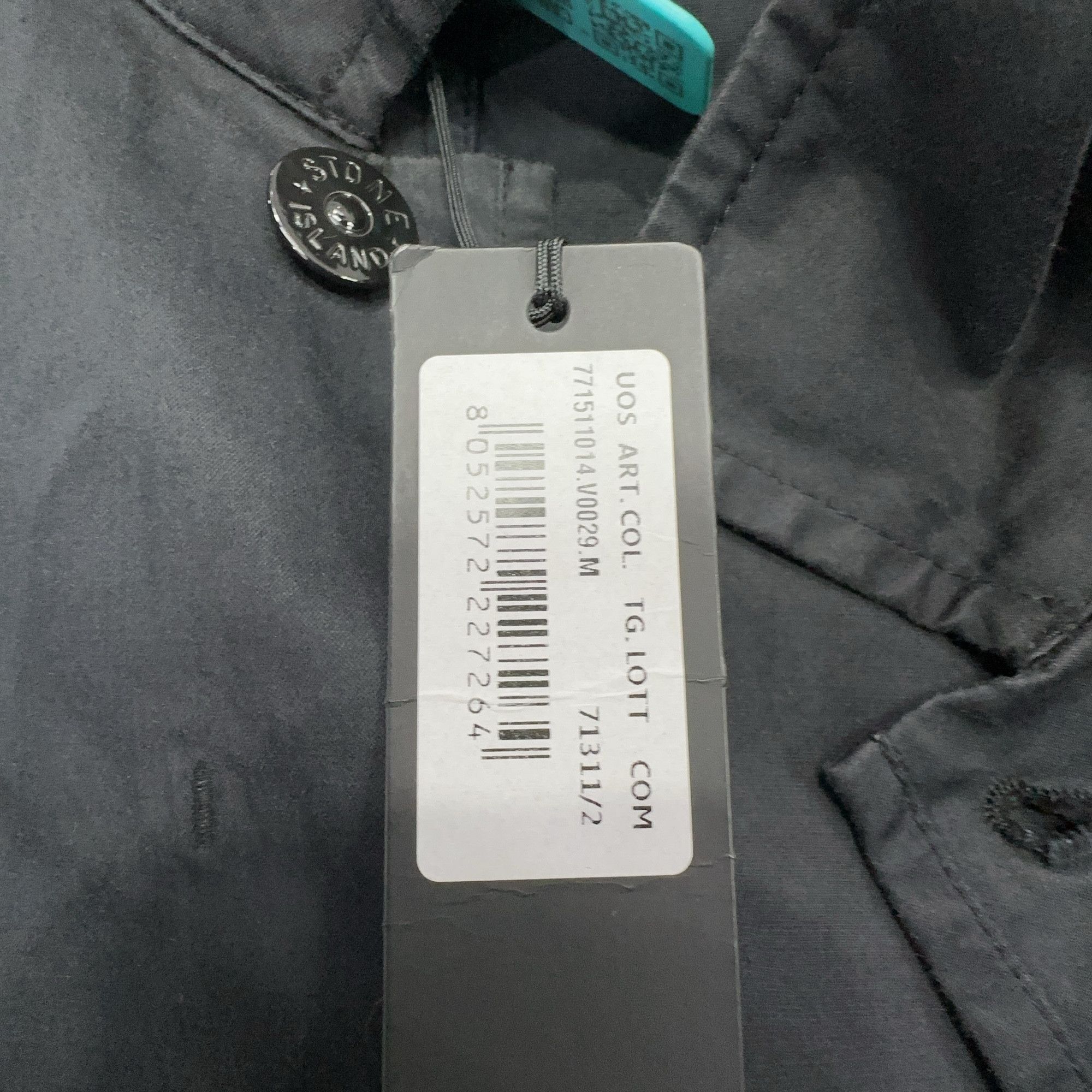 Stone Island Stone Island Button Up Jacket Black Size M Size US M / EU 48-50 / 2 - 3 Thumbnail