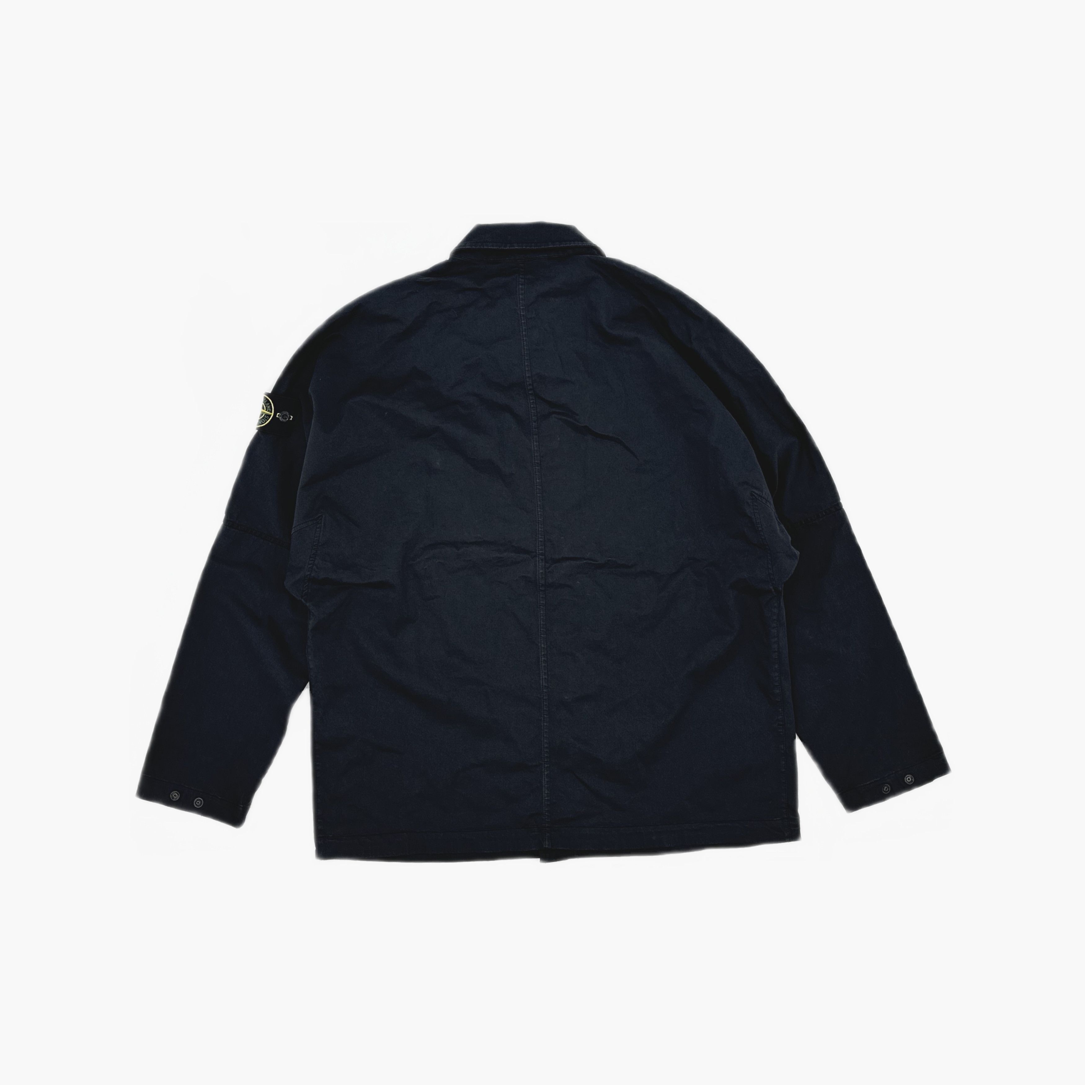 Stone Island Stone Island Button Up Jacket Black Size M Size US M / EU 48-50 / 2 - 2 Thumbnail