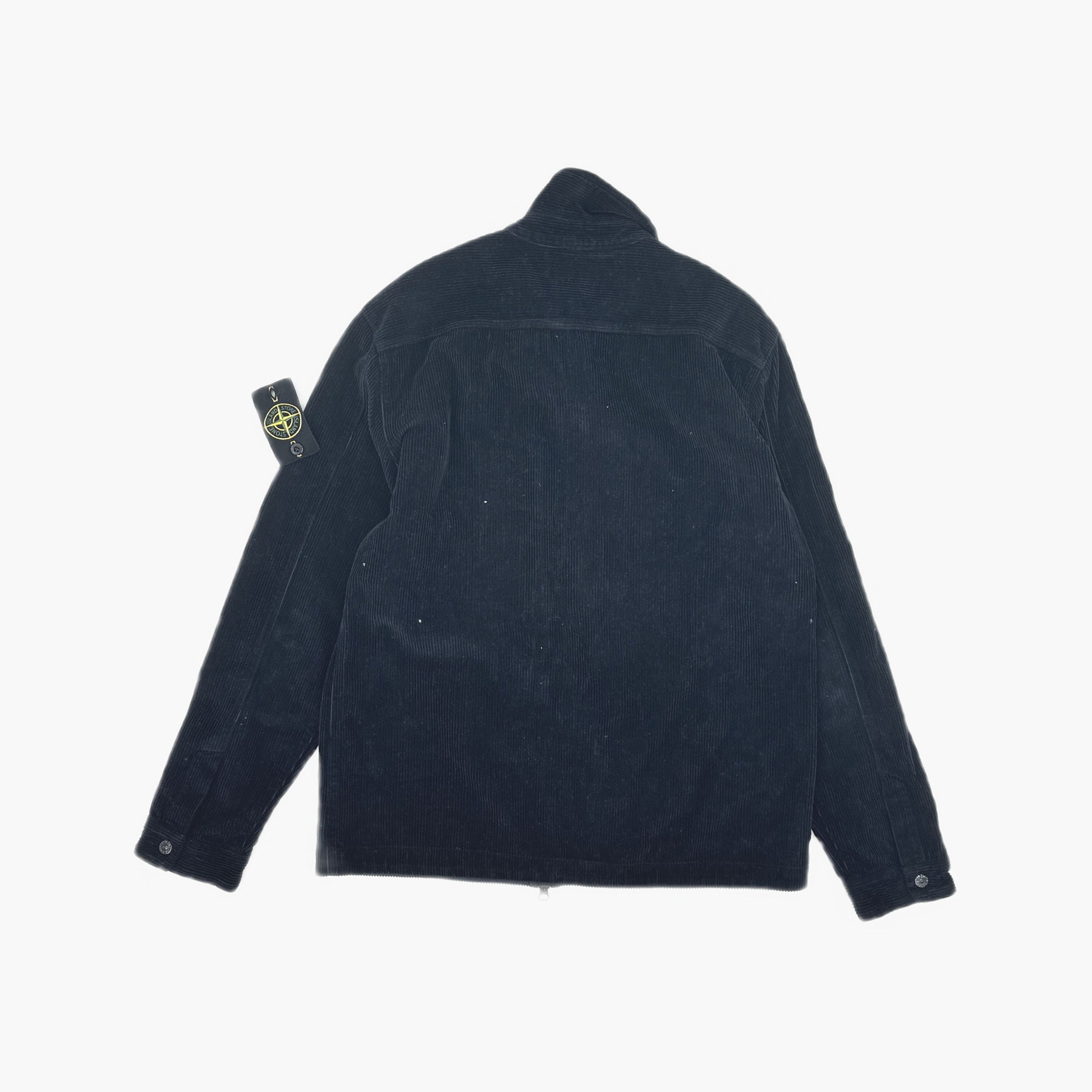 Stone Island Stone Island Corduroy Zip Jacket Size L Size US L / EU 52-54 / 3 - 2 Thumbnail