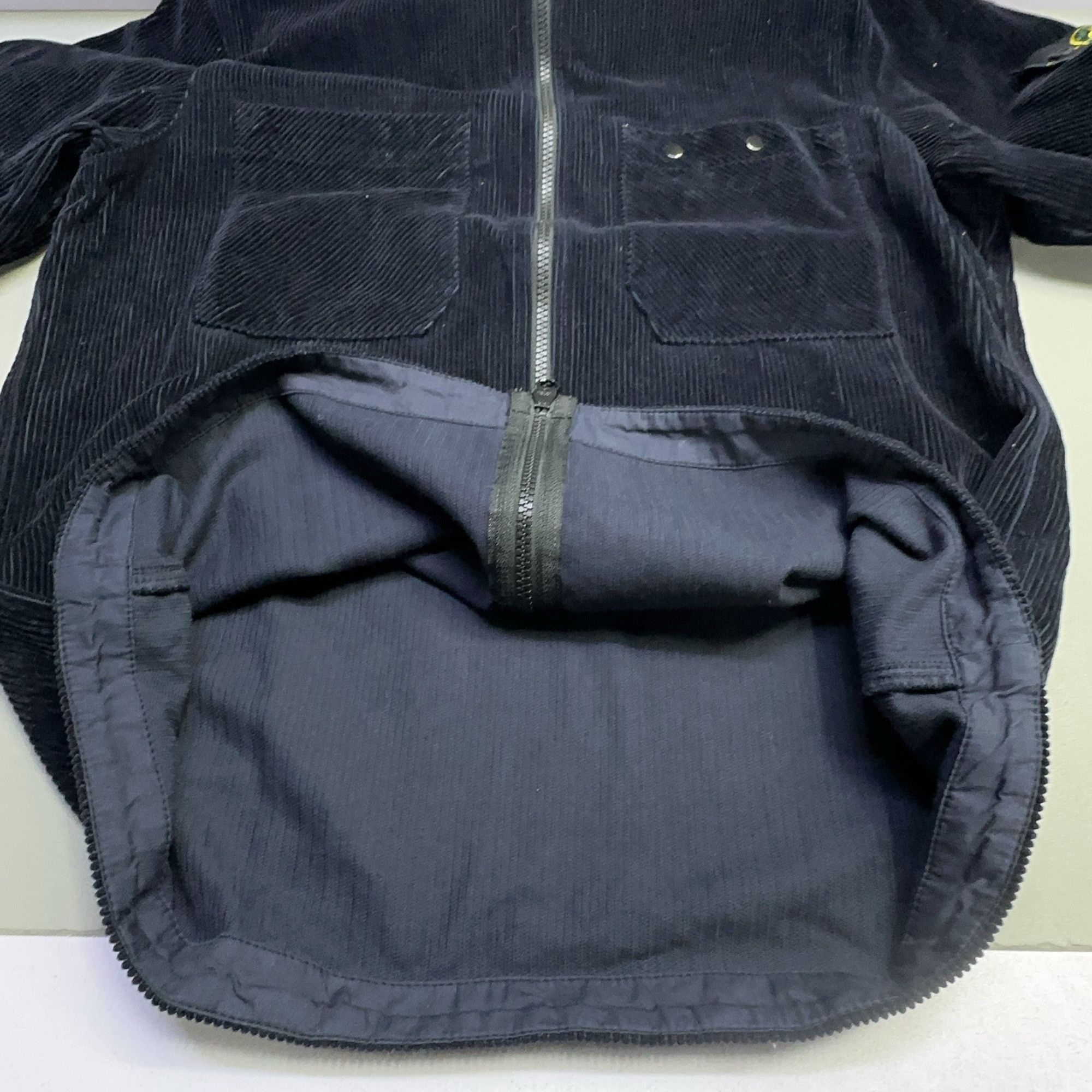 Stone Island Stone Island Corduroy Zip Jacket Size L Size US L / EU 52-54 / 3 - 11 Thumbnail