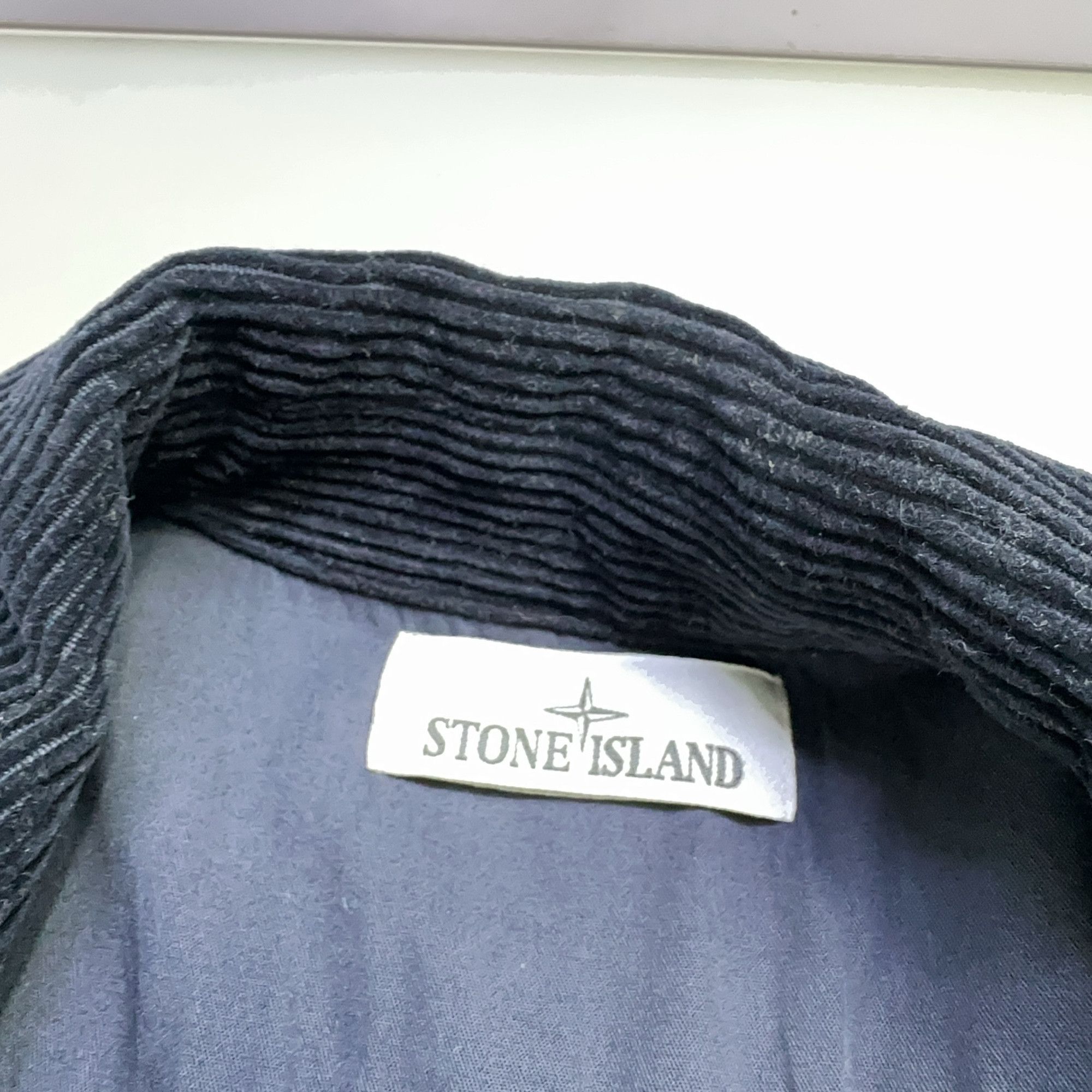 Stone Island Stone Island Corduroy Zip Jacket Size L Size US L / EU 52-54 / 3 - 5 Thumbnail