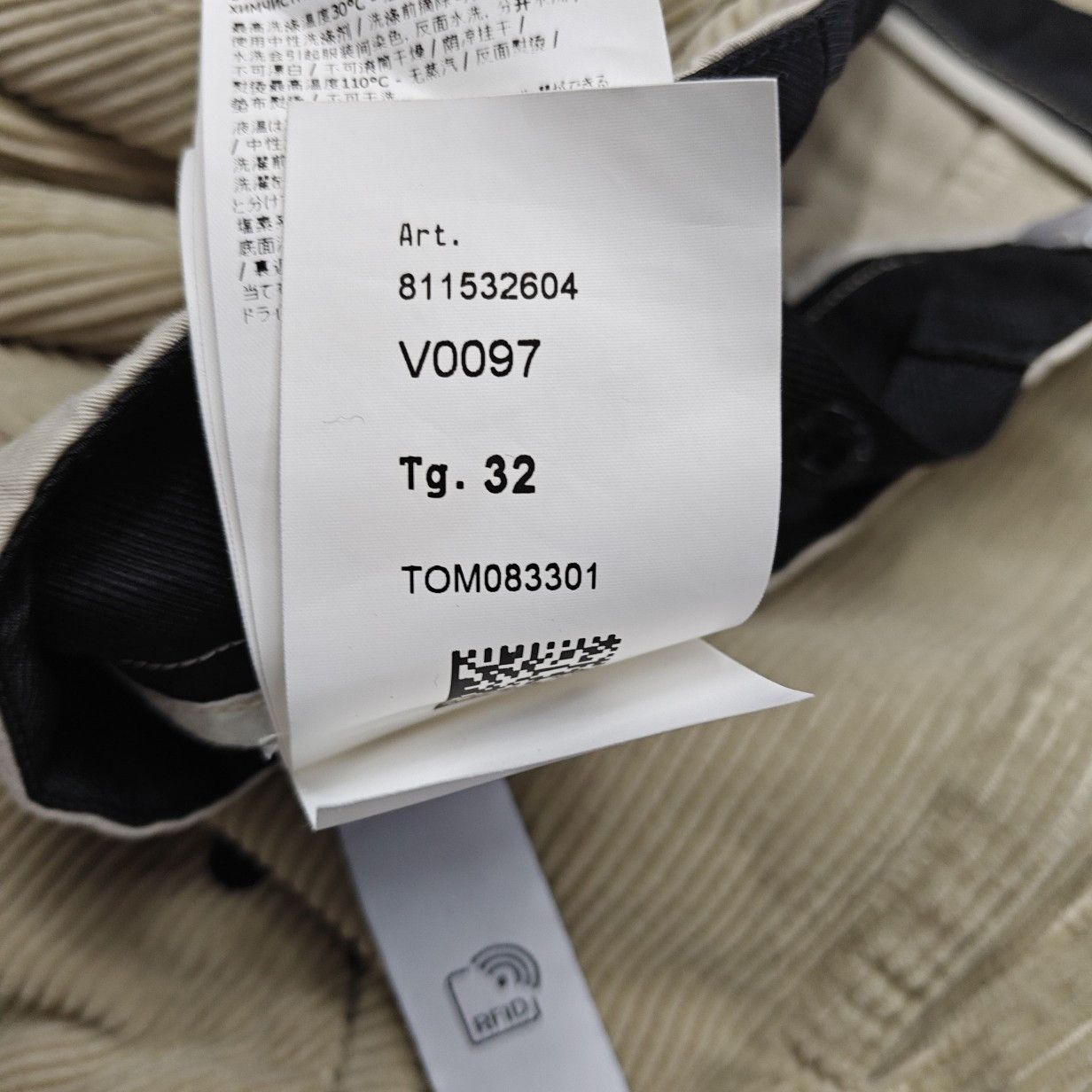 Stone Island Stone Island Corduroy Cargo Pants Size 32 Size US 32 / EU 48 - 3 Thumbnail