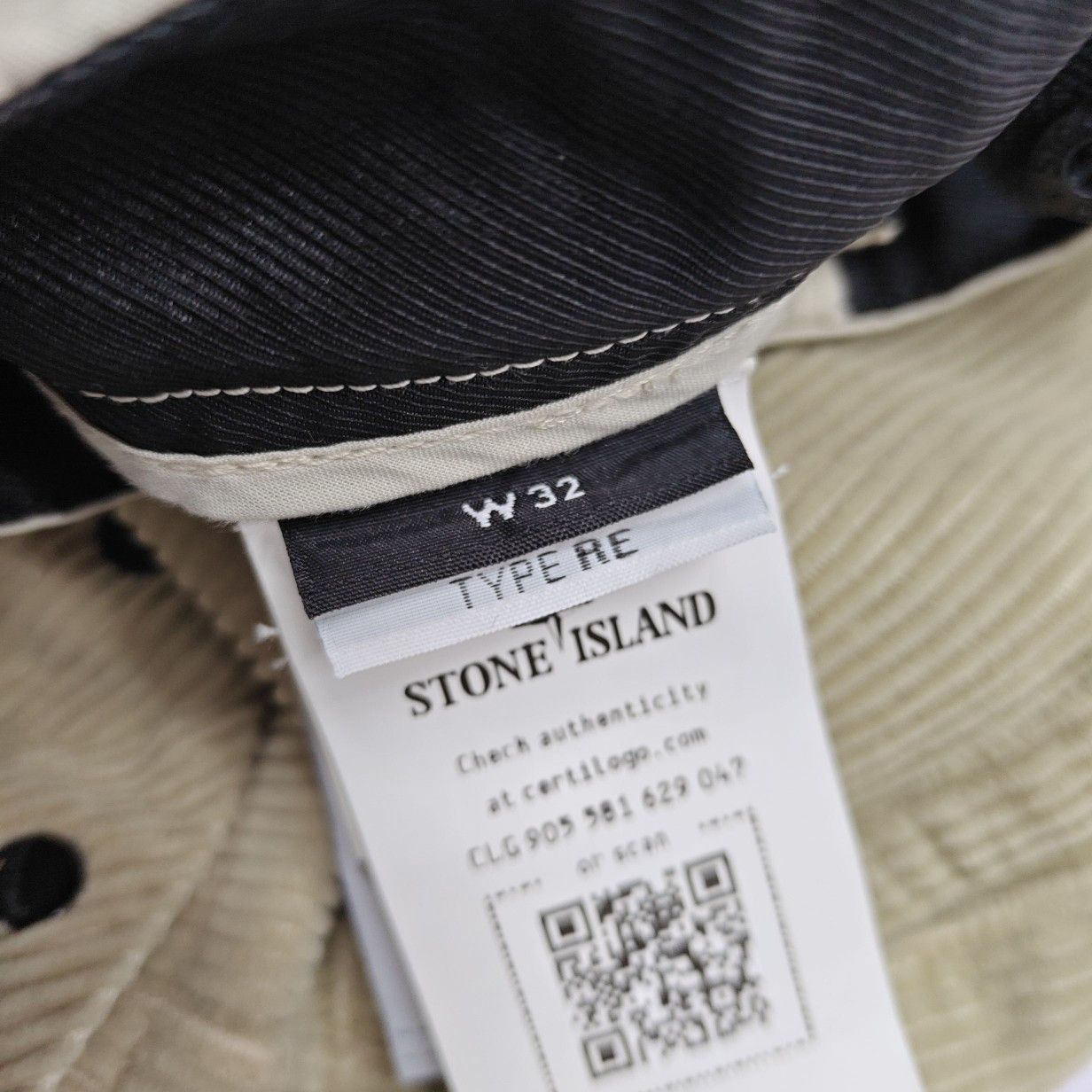 Stone Island Stone Island Corduroy Cargo Pants Size 32 Size US 32 / EU 48 - 4 Thumbnail