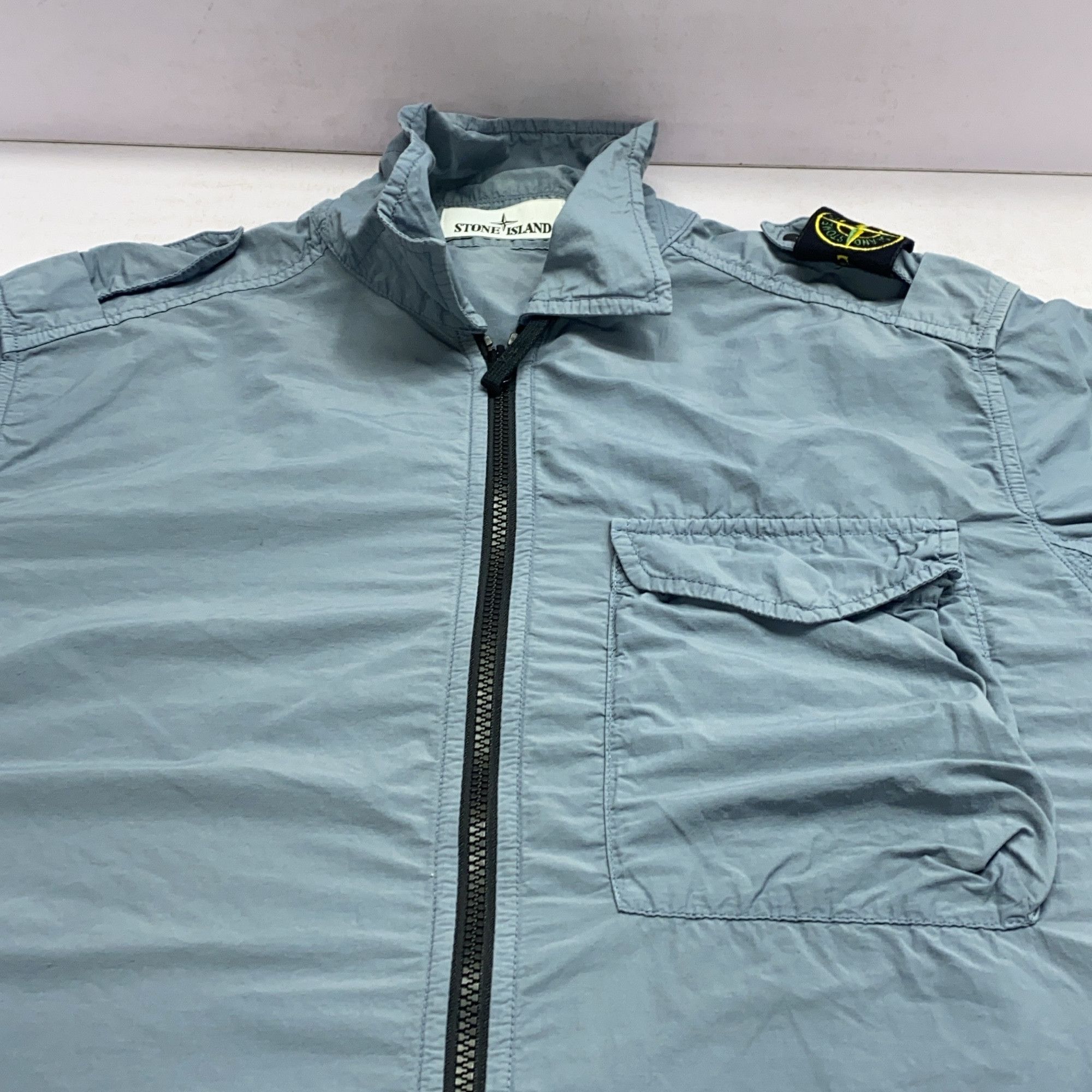 Stone Island Stone Island Logo Patch Light Jacket Size L Size US L / EU 52-54 / 3 - 10 Thumbnail
