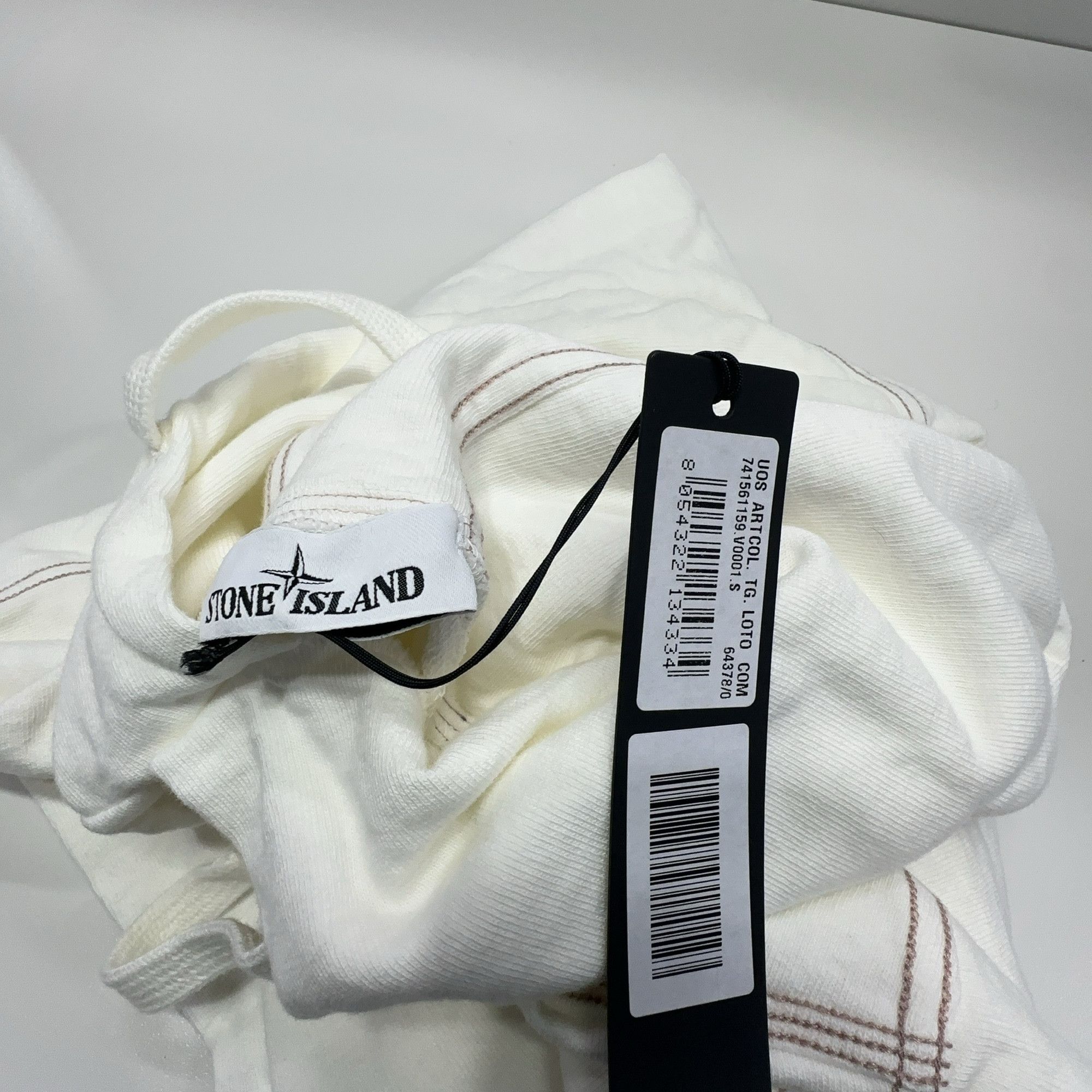 Stone Island Stone Island Logo Hoodie White Size S Size US S / EU 44-46 / 1 - 3 Thumbnail