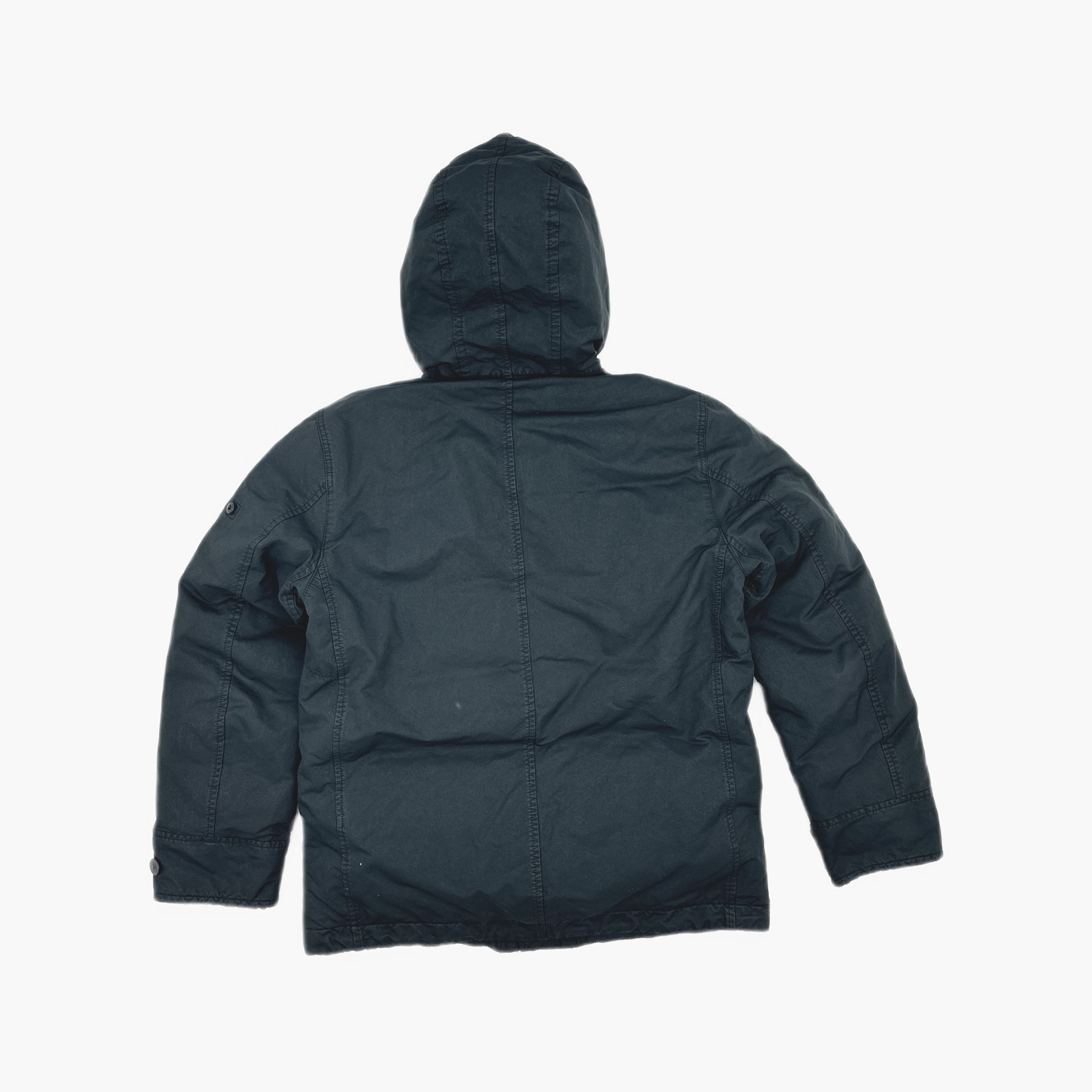 Stone Island Stone Island Down Hooded Jacket Navy Size M Size US M / EU 48-50 / 2 - 2 Thumbnail