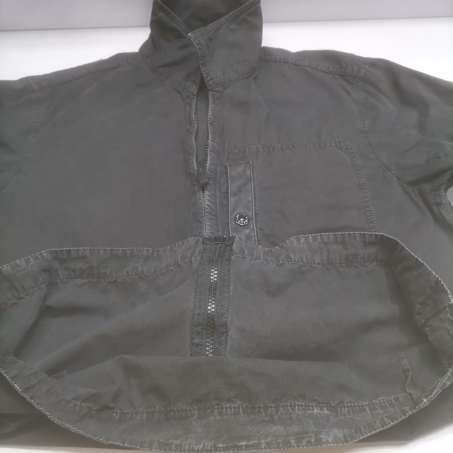 Stone Island Stone Island Washed Zip-Up Jacket Size M Size US M / EU 48-50 / 2 - 10 Thumbnail