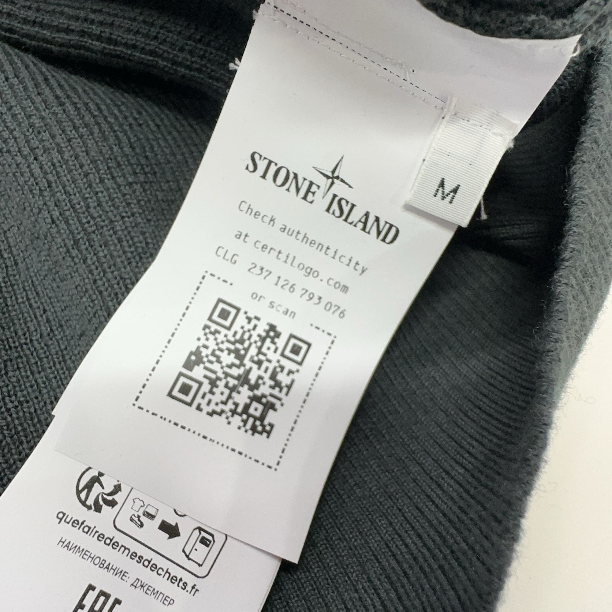 Stone Island Stone Island Classic Knit Sweater Size M Size US M / EU 48-50 / 2 - 5 Thumbnail