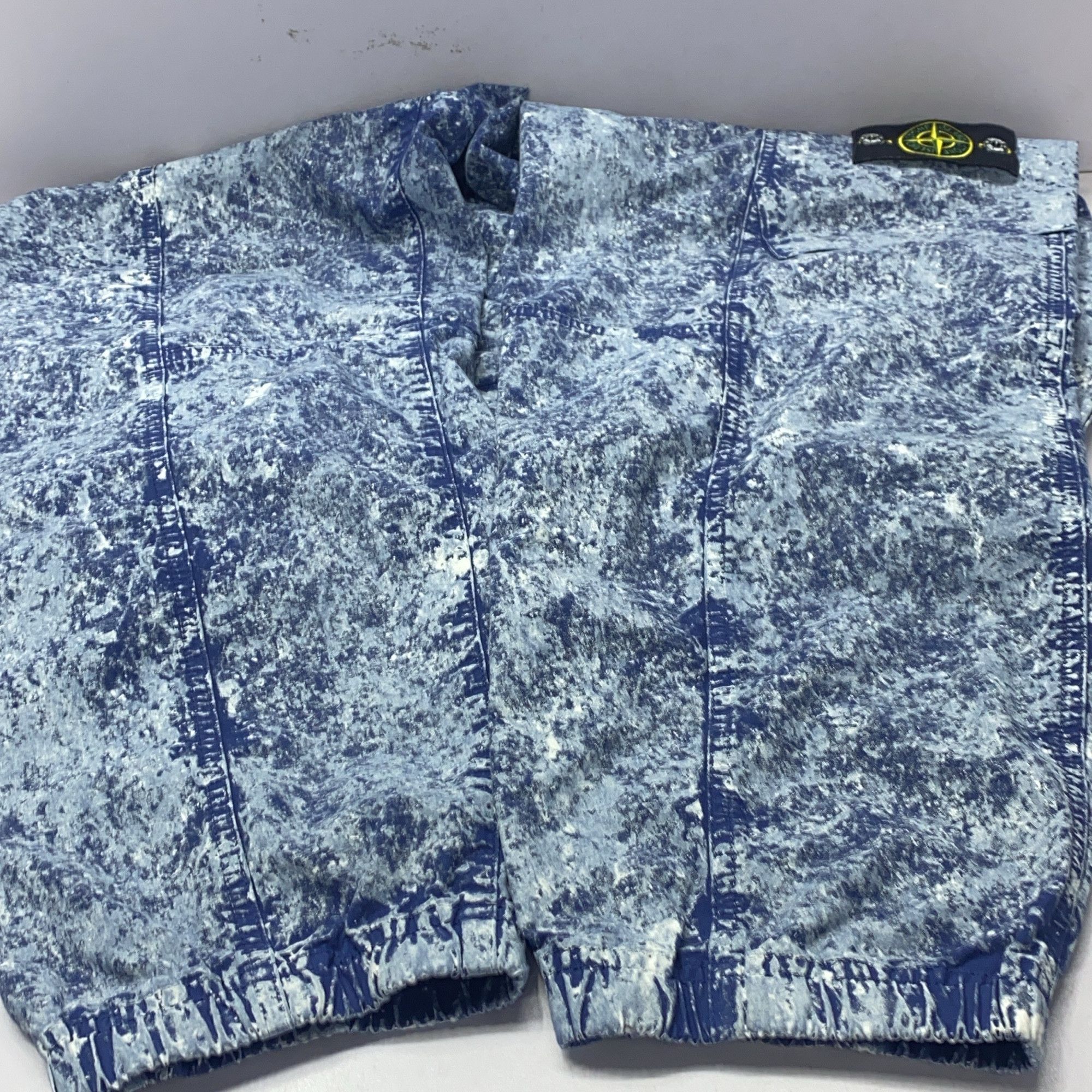 Stone Island Stone Island Acid Wash Cargo Pants Size 33 Size US 33 - 10 Thumbnail