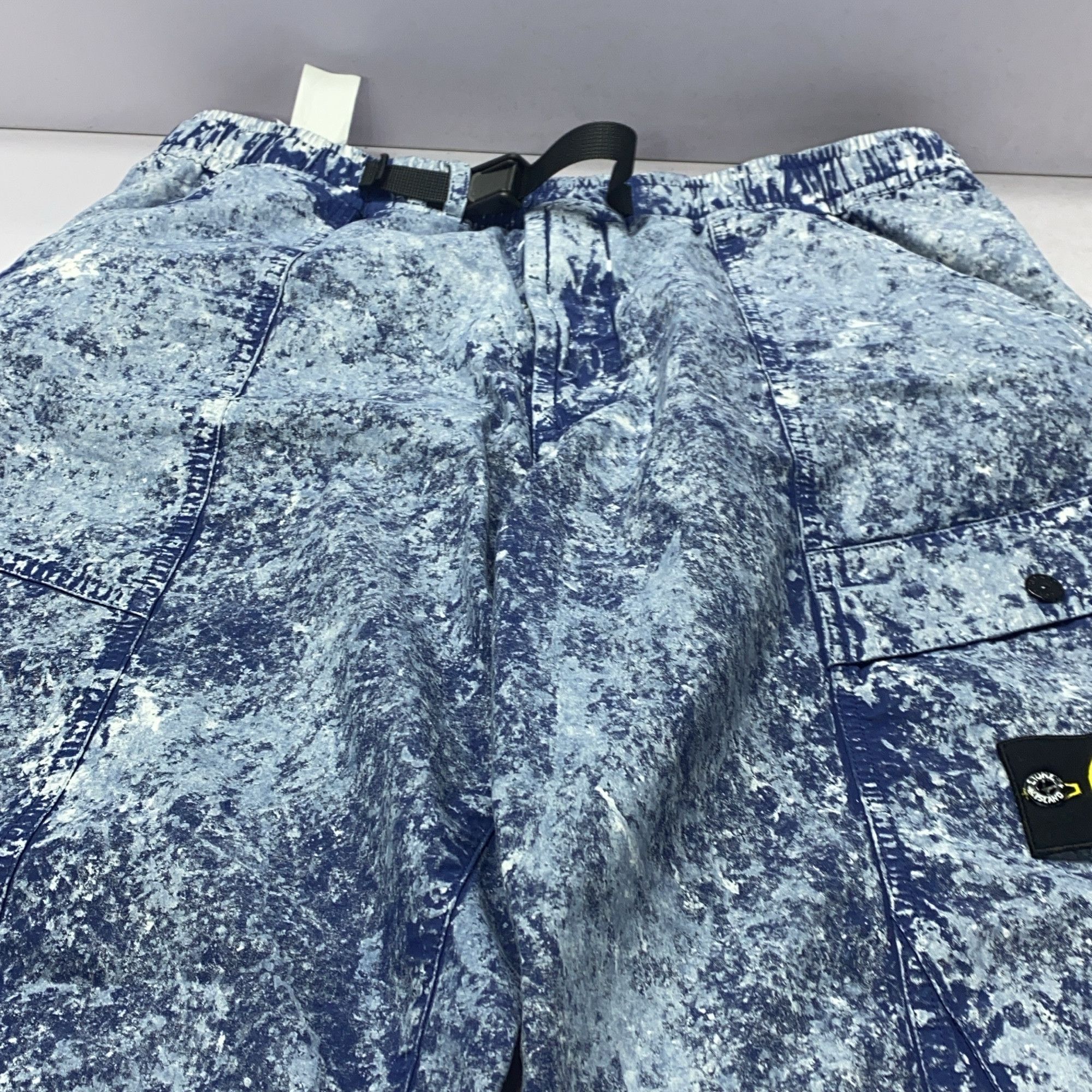 Stone Island Stone Island Acid Wash Cargo Pants Size 33 Size US 33 - 9 Thumbnail