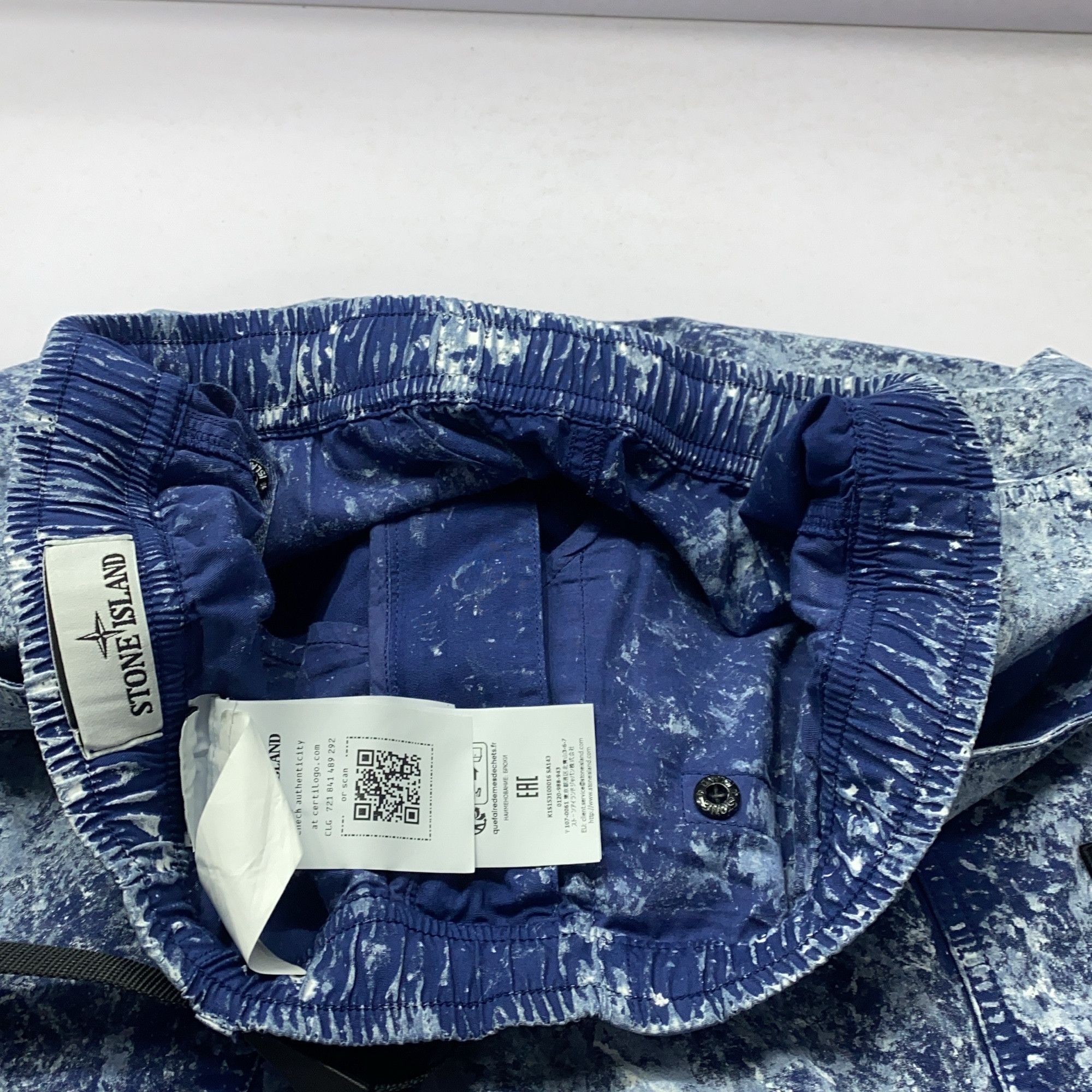 Stone Island Stone Island Acid Wash Cargo Pants Size 33 Size US 33 - 8 Thumbnail