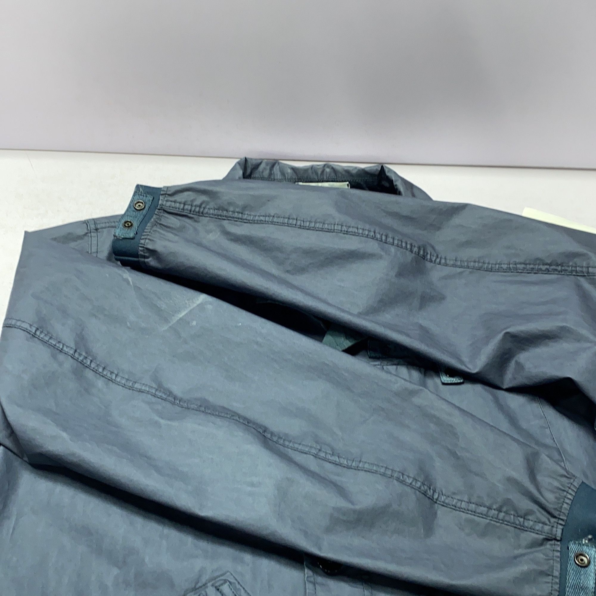 Stone Island Stone Island Button Up Jacket Blue Size XL Size US XL / EU 56 / 4 - 9 Thumbnail