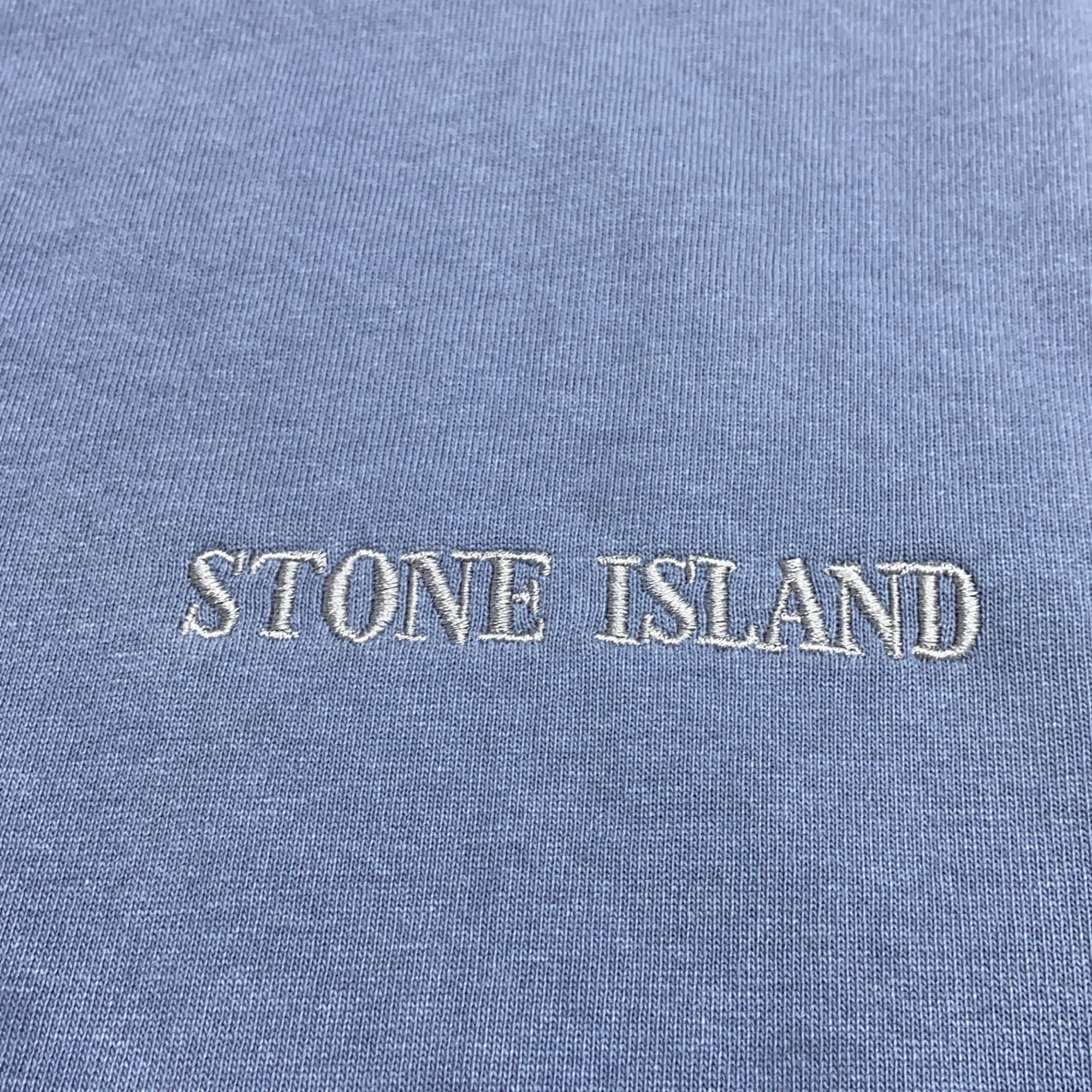 Stone Island Stone Island Embroidered Logo T-Shirt Size L Size US L / EU 52-54 / 3 - 4 Thumbnail