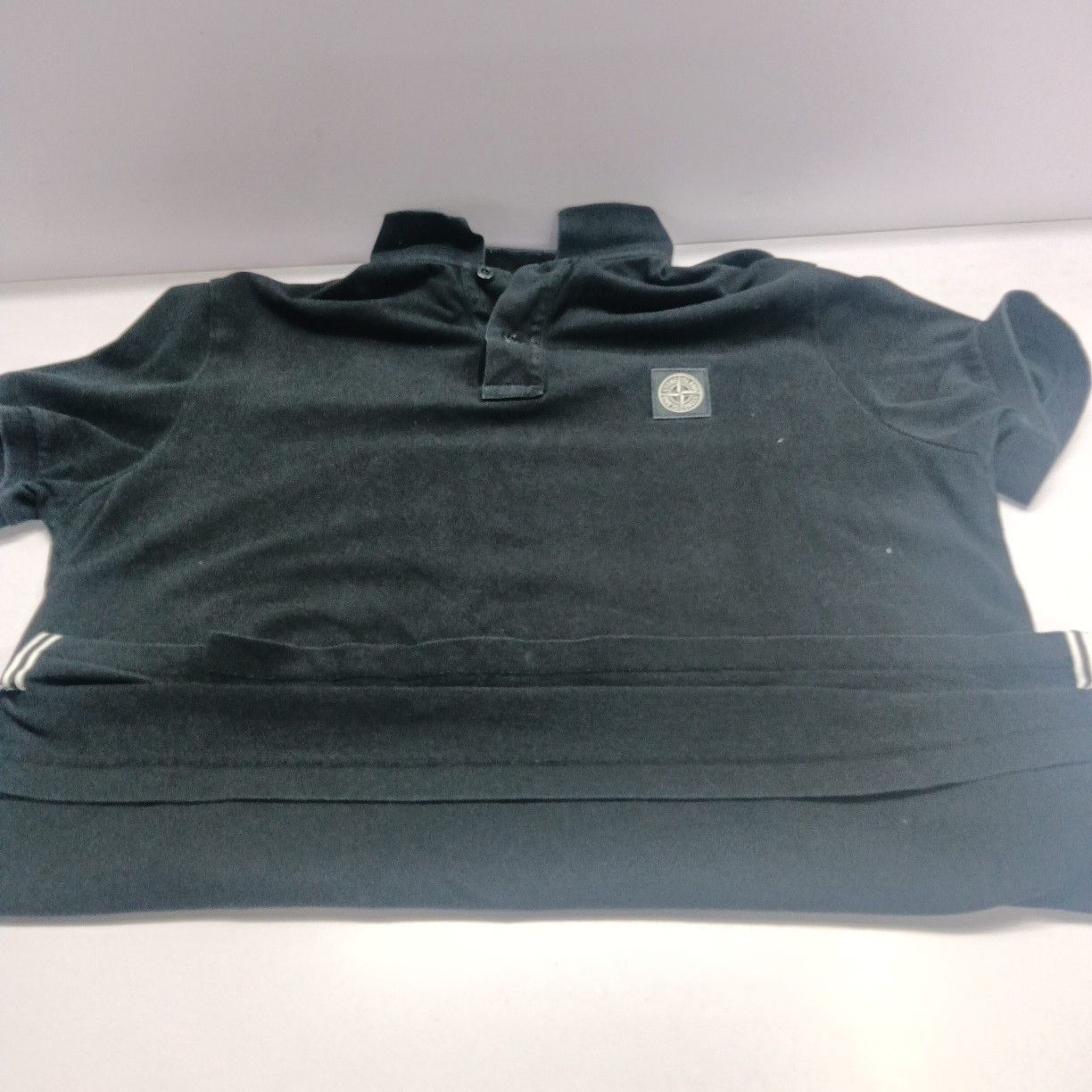Stone Island Stone Island Logo Polo Shirt Black XL Size US XL / EU 56 / 4 - 12 Thumbnail