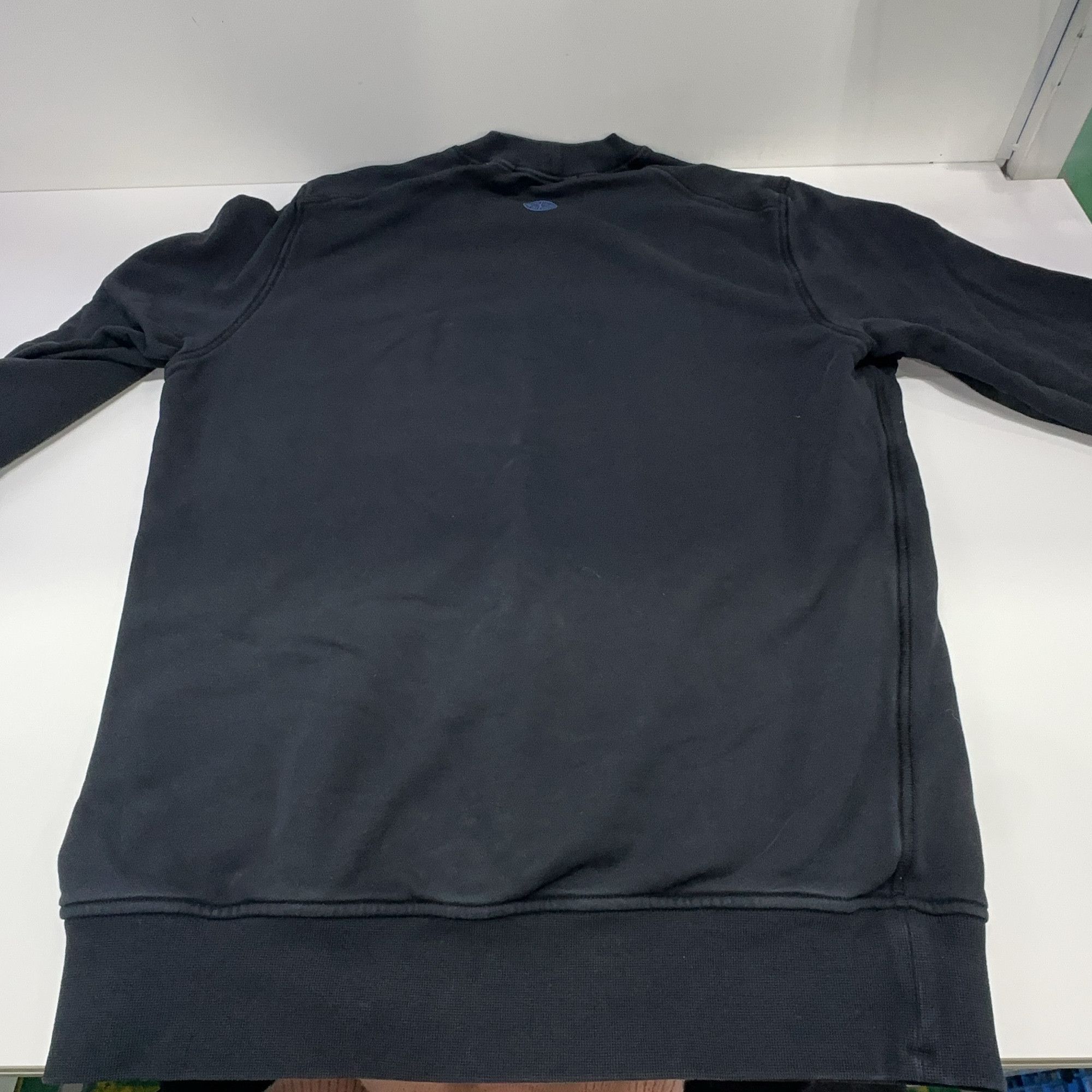 Stone Island Stone Island Embroidered Logo Sweatshirt Black Size M Size US M / EU 48-50 / 2 - 11 Thumbnail