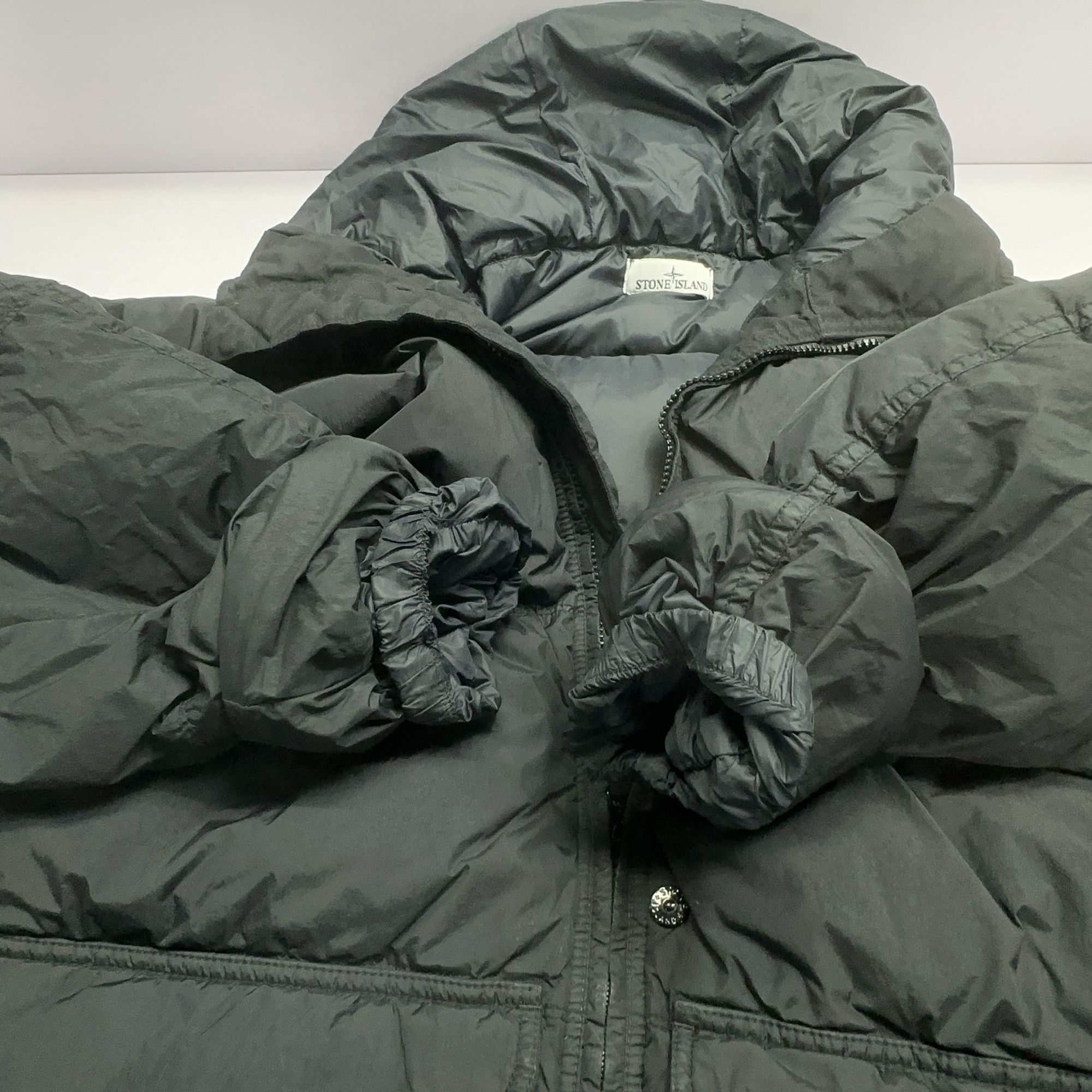 Stone Island Stone Island Hooded Down Jacket Black XXL Size US XXL / EU 58 / 5 - 10 Thumbnail