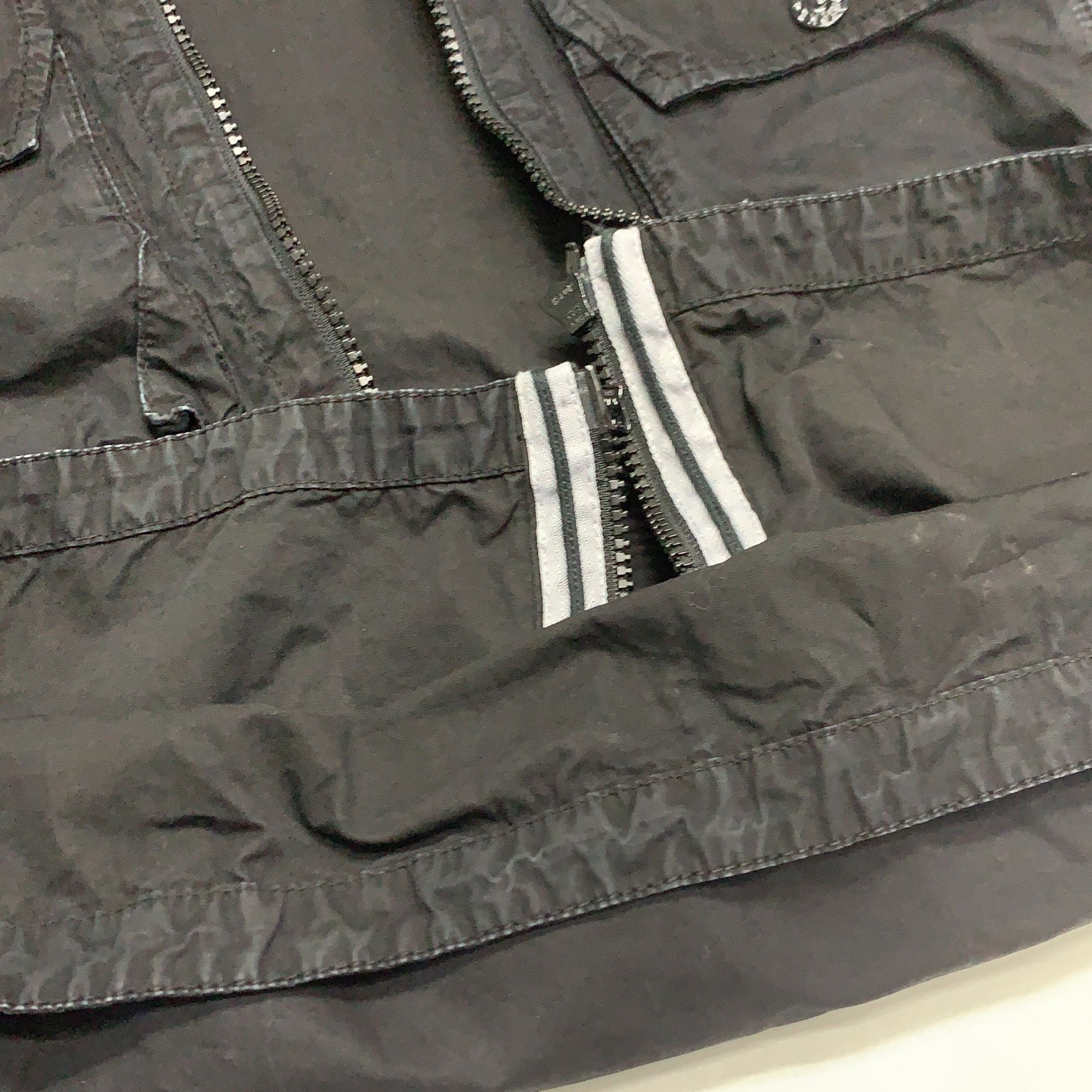 Stone Island Stone Island Cotton Zippered Overshirt Size S Size US S / EU 44-46 / 1 - 8 Thumbnail