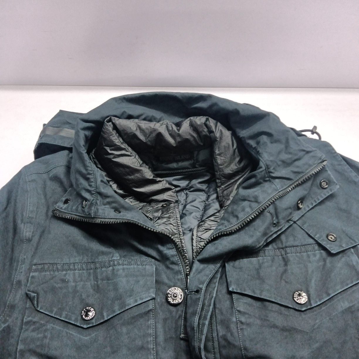 Stone Island Stone Island Hooded Field Jacket Size L Size US L / EU 52-54 / 3 - 16 Thumbnail