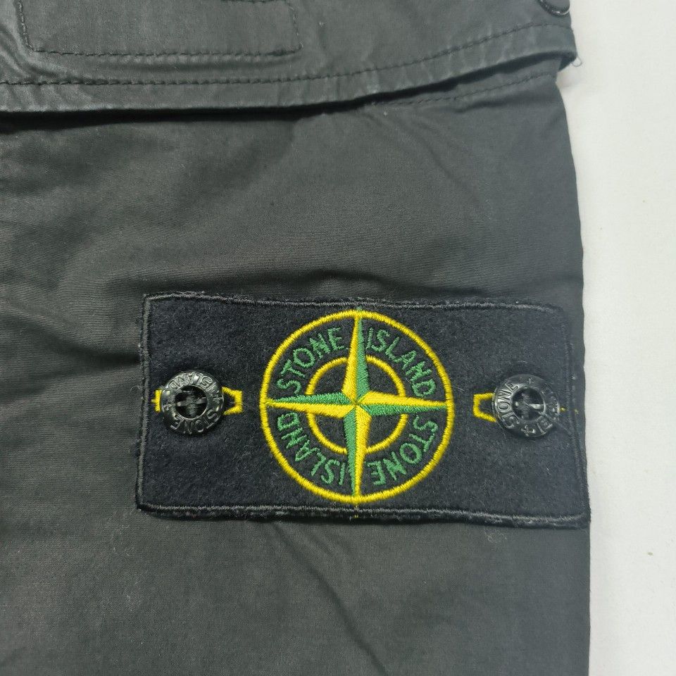 Stone Island Stone Island Compass Patch Cargo Pants Size 33 Size US 33 - 5 Thumbnail