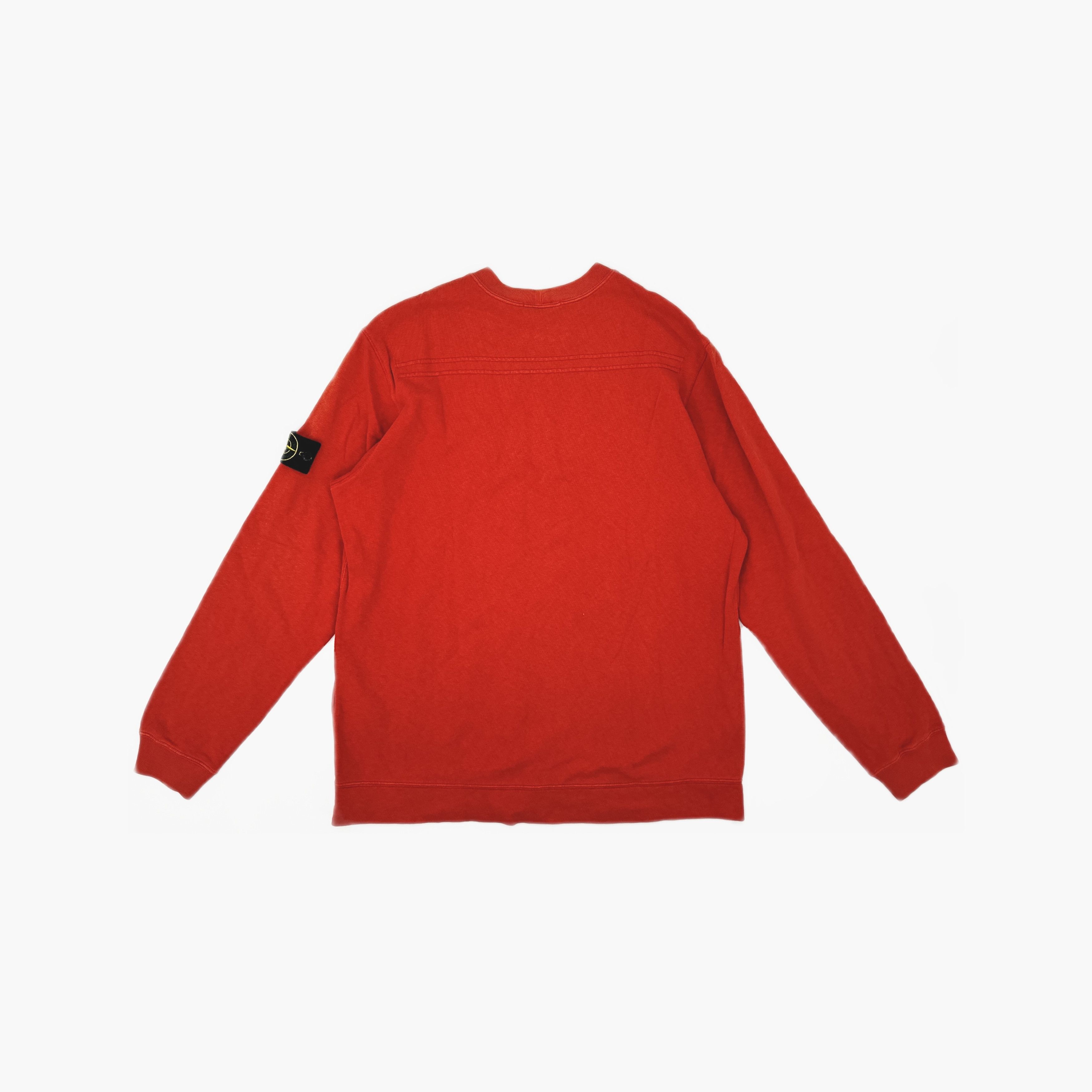 Stone Island Stone Island Garment Dyed Crewneck Sweatshirt Size XXL Size US XXL / EU 58 / 5 - 2 Thumbnail