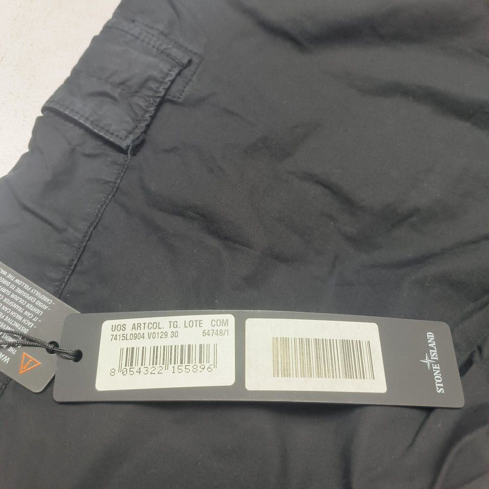 Stone Island Stone Island Black Cargo Pants Size 31 Size US 31 - 6 Thumbnail