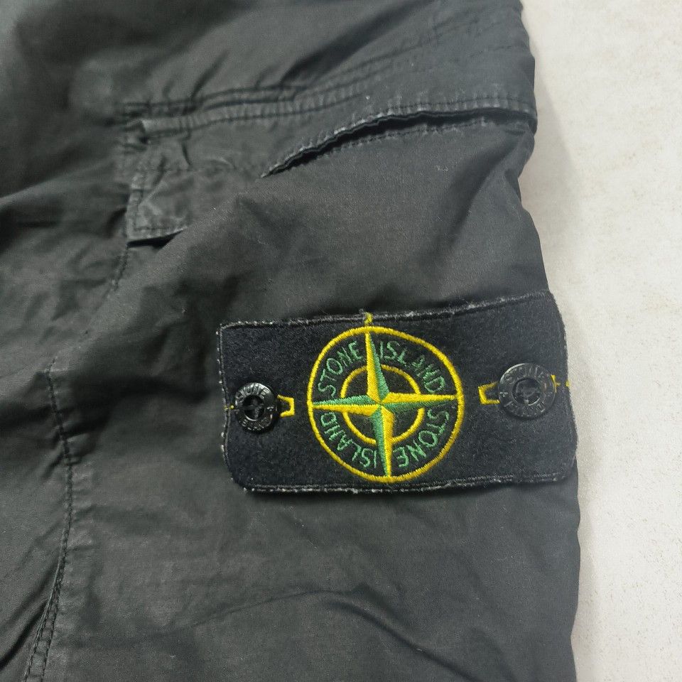 Stone Island Stone Island Black Cargo Pants Size 31 Size US 31 - 5 Thumbnail