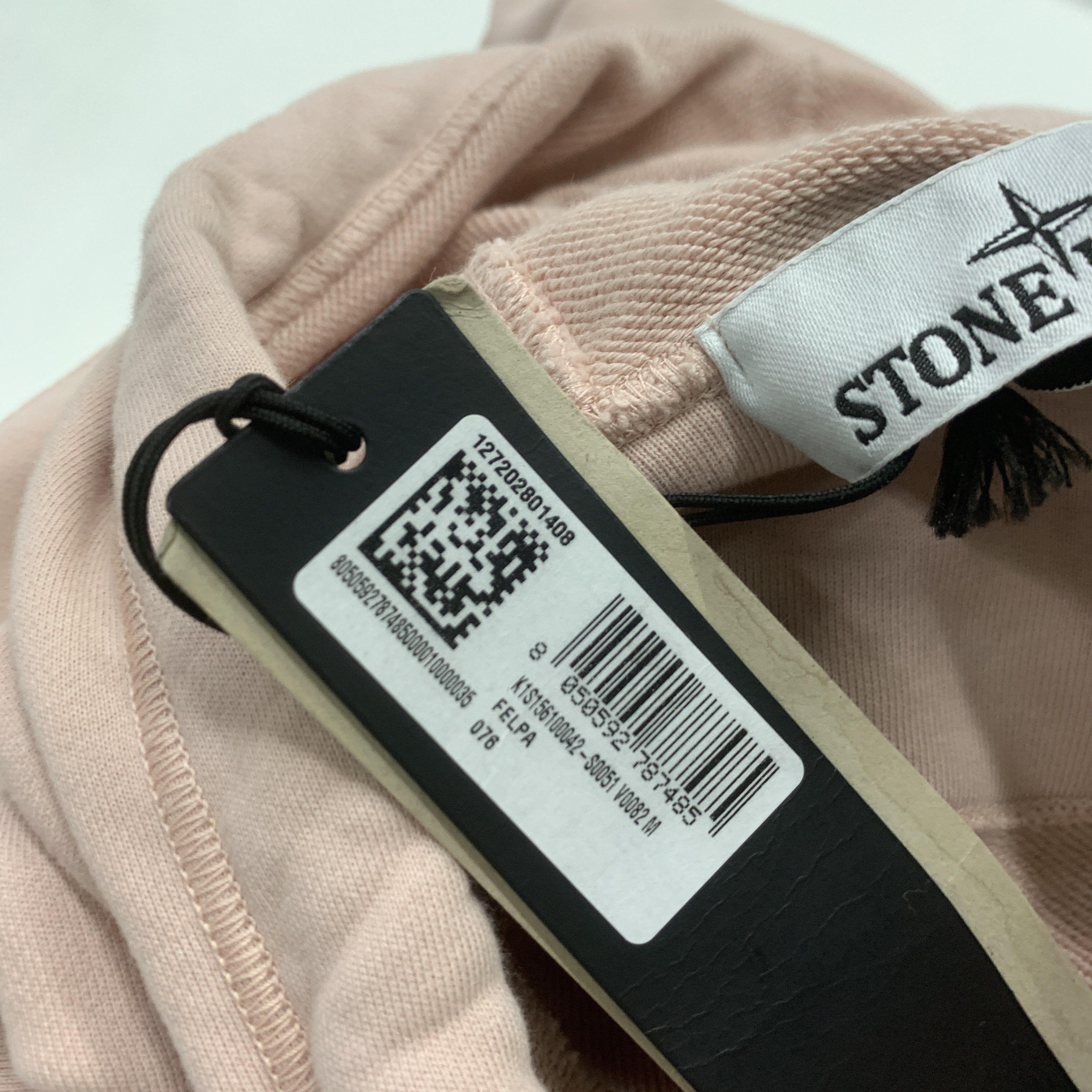 Stone Island Stone Island Pink Zip Hoodie Size M Size US M / EU 48-50 / 2 - 3 Thumbnail