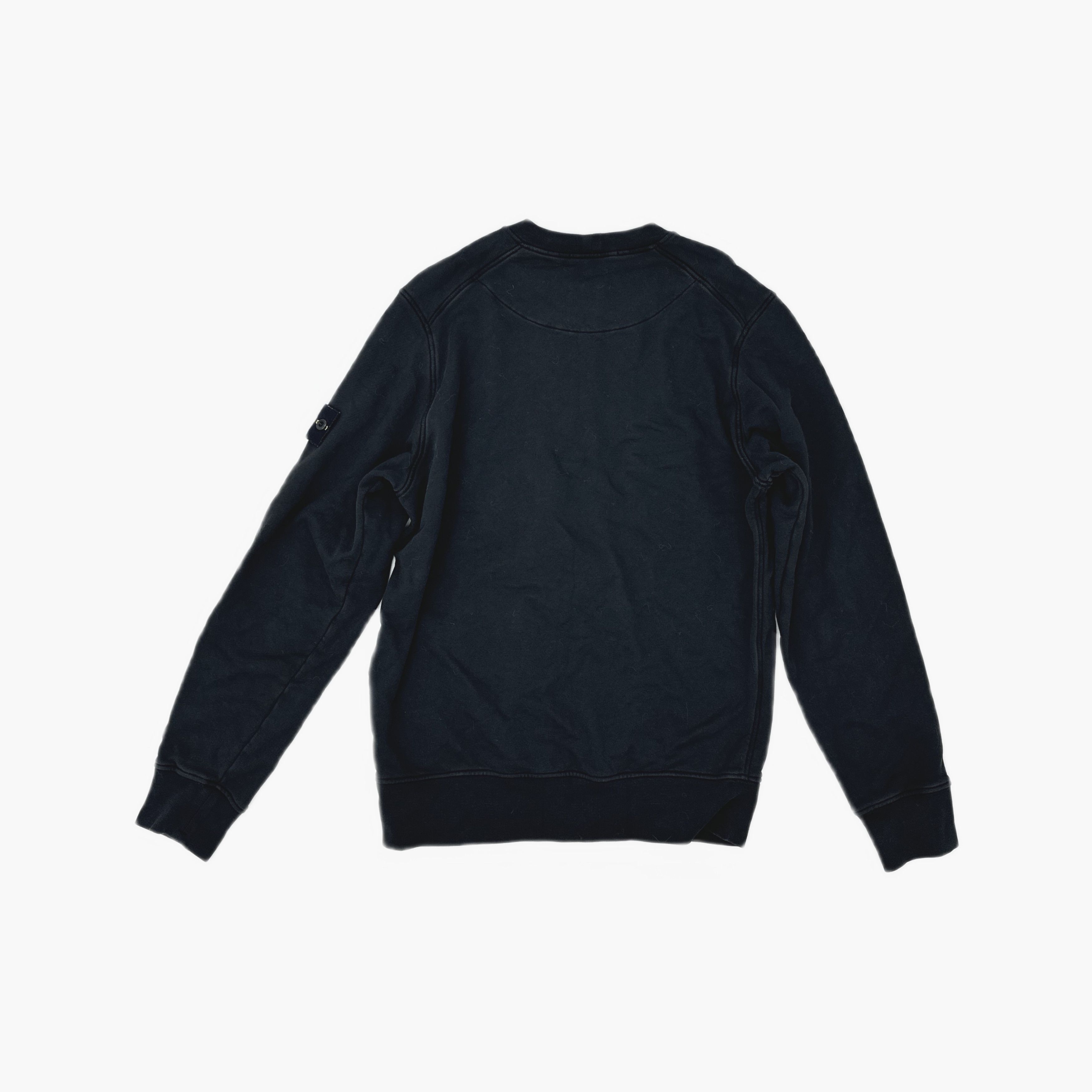 Stone Island Stone Island Crewneck Sweatshirt Black Size M Size US M / EU 48-50 / 2 - 2 Thumbnail