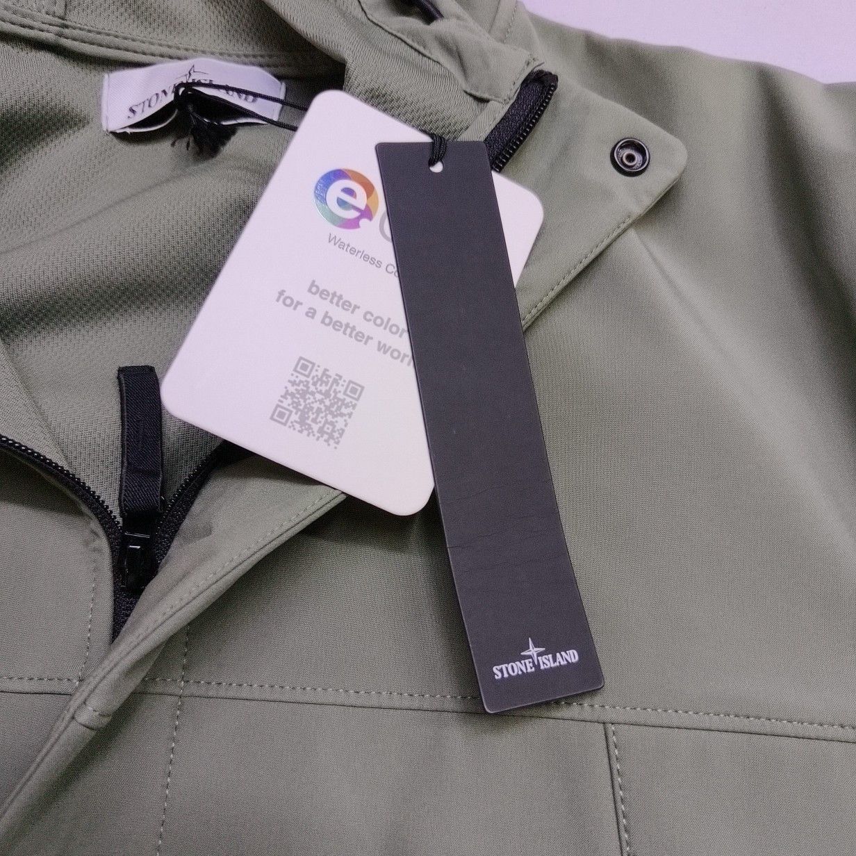 Stone Island Stone Island Soft Shell Hooded Jacket Size L Size US L / EU 52-54 / 3 - 4 Thumbnail
