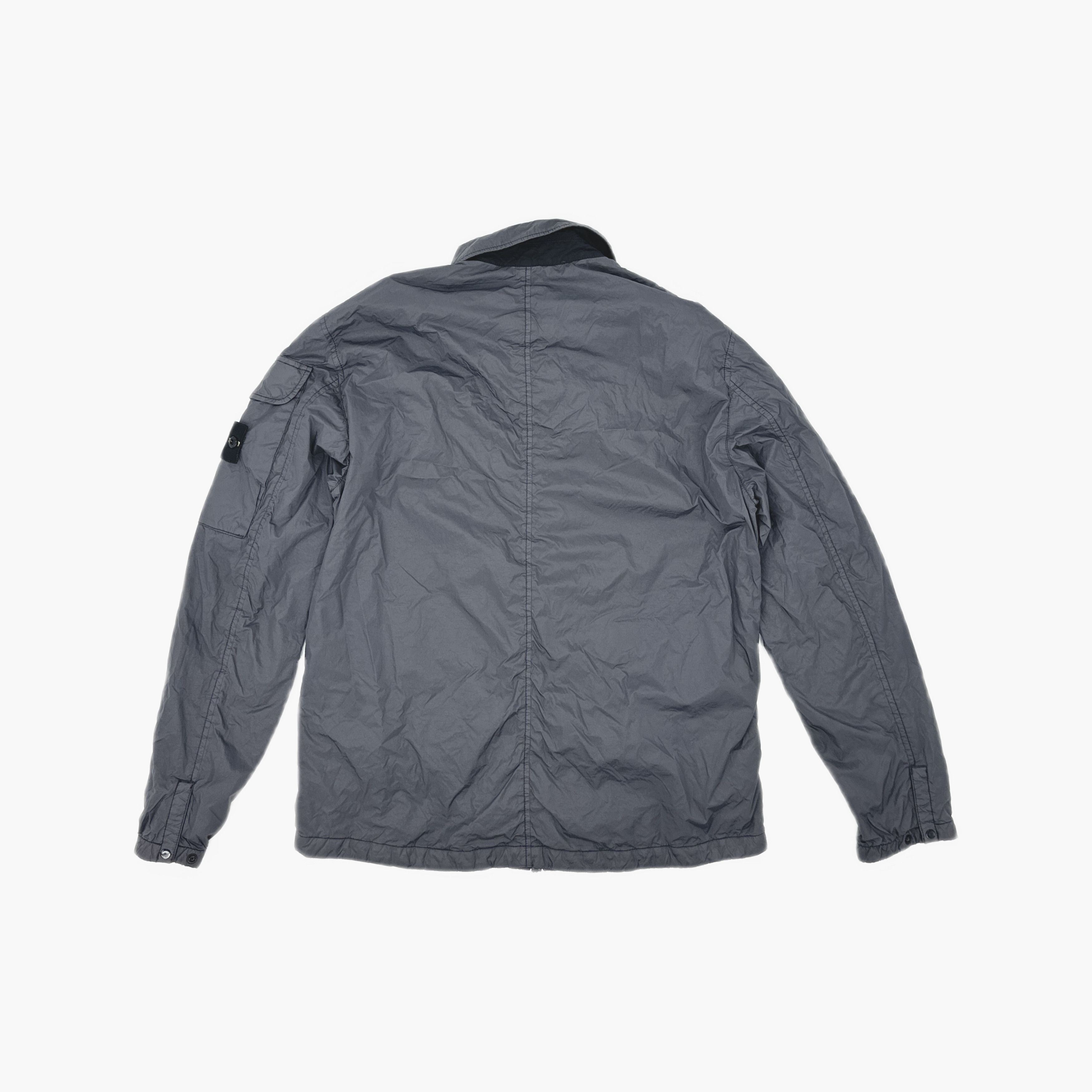 Stone Island Stone Island Crinkle Nylon Overshirt Size L Size US L / EU 52-54 / 3 - 2 Thumbnail