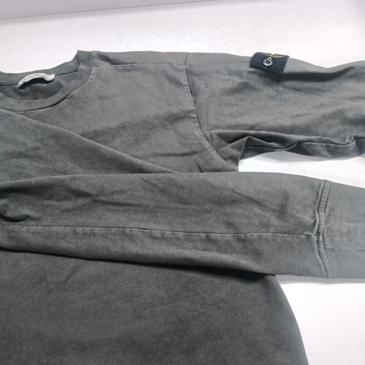 Stone Island Stone Island Garment Dyed Crewneck Sweatshirt Size M Size US M / EU 48-50 / 2 - 10 Thumbnail