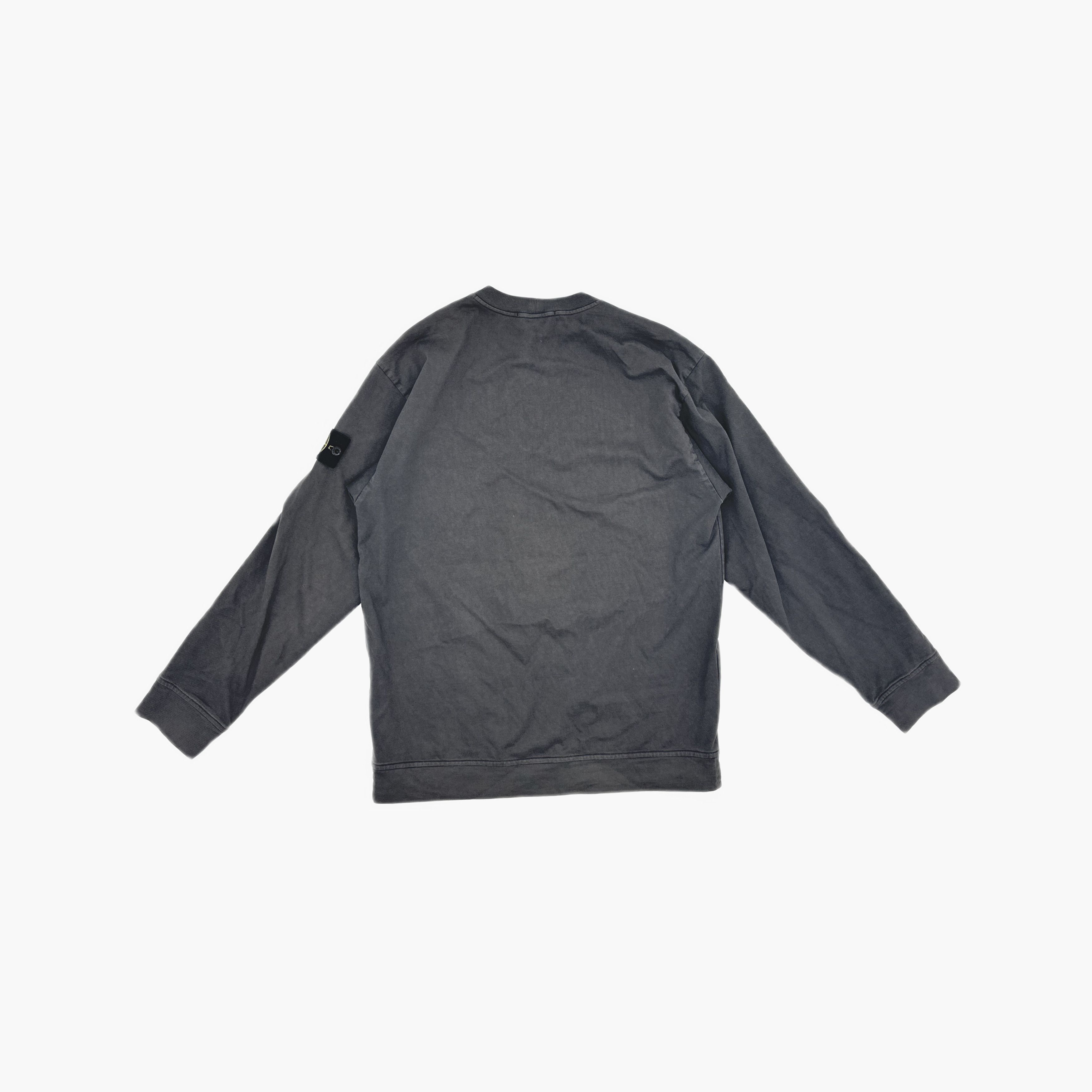 Stone Island Stone Island Garment Dyed Crewneck Sweatshirt Size M Size US M / EU 48-50 / 2 - 2 Thumbnail