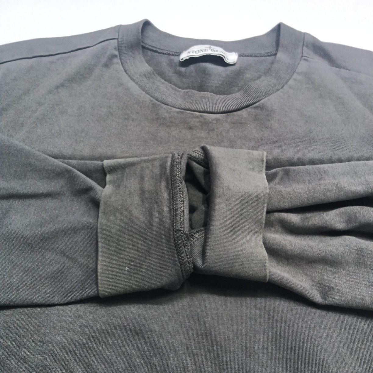 Stone Island Stone Island Garment Dyed Crewneck Sweatshirt Size M Size US M / EU 48-50 / 2 - 12 Thumbnail