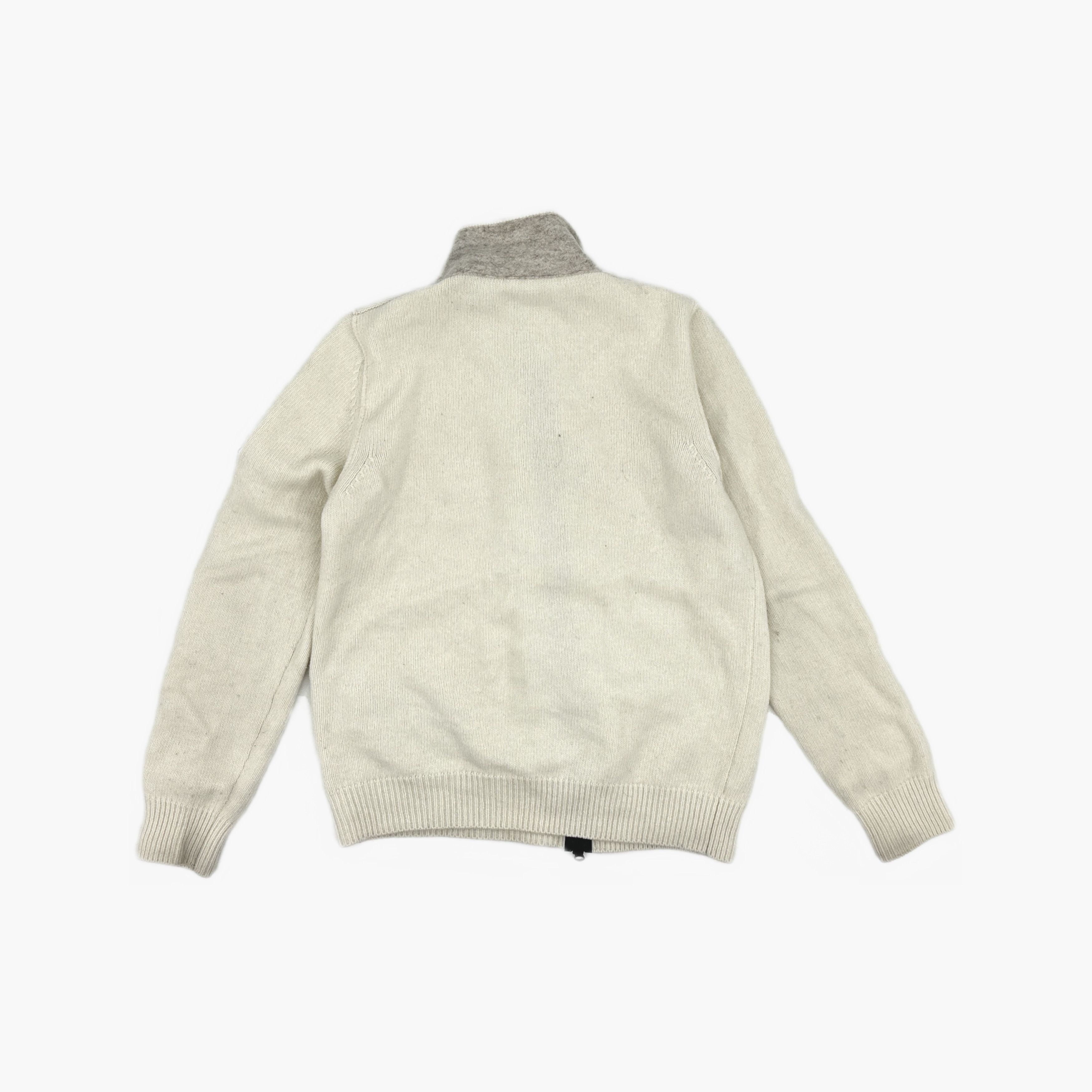 Stone Island Stone Island Wool Blend Logo Patch Cardigan Size M Size US M / EU 48-50 / 2 - 2 Thumbnail