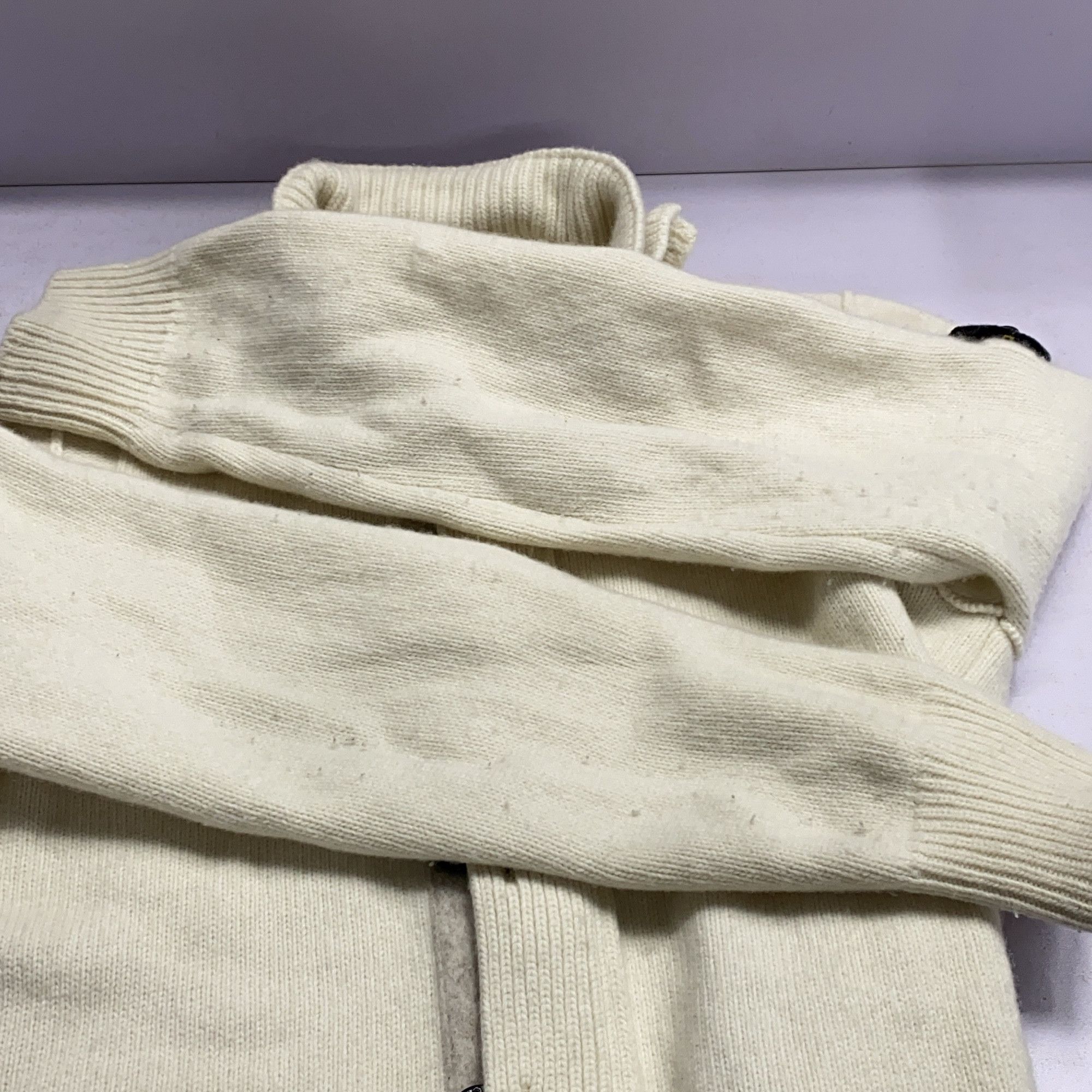 Stone Island Stone Island Wool Blend Logo Patch Cardigan Size M Size US M / EU 48-50 / 2 - 11 Thumbnail