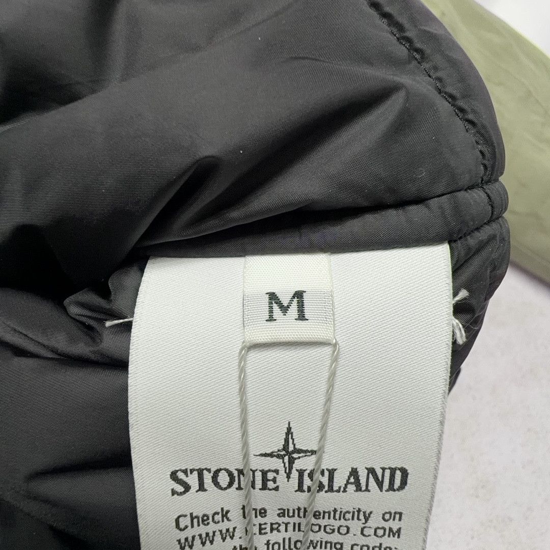 Stone Island Stone Island Hooded Padded Jacket Green Size M Size US M / EU 48-50 / 2 - 3 Thumbnail