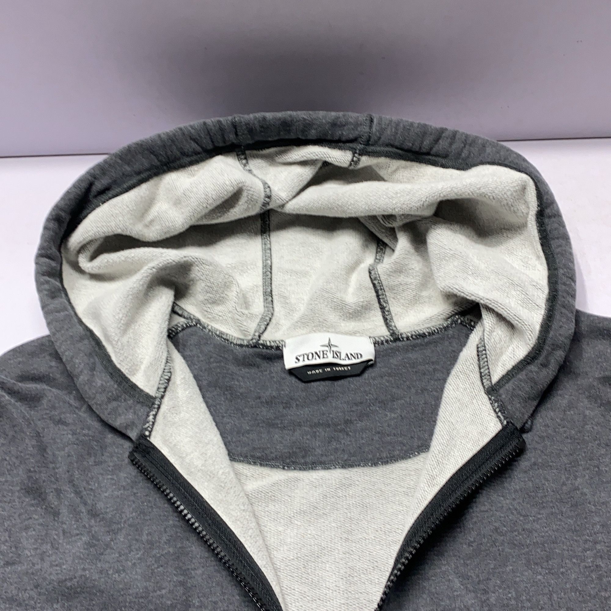 Stone Island Stone Island Logo Patch Zip Up Hoodie Size XL Size US XL / EU 56 / 4 - 8 Thumbnail