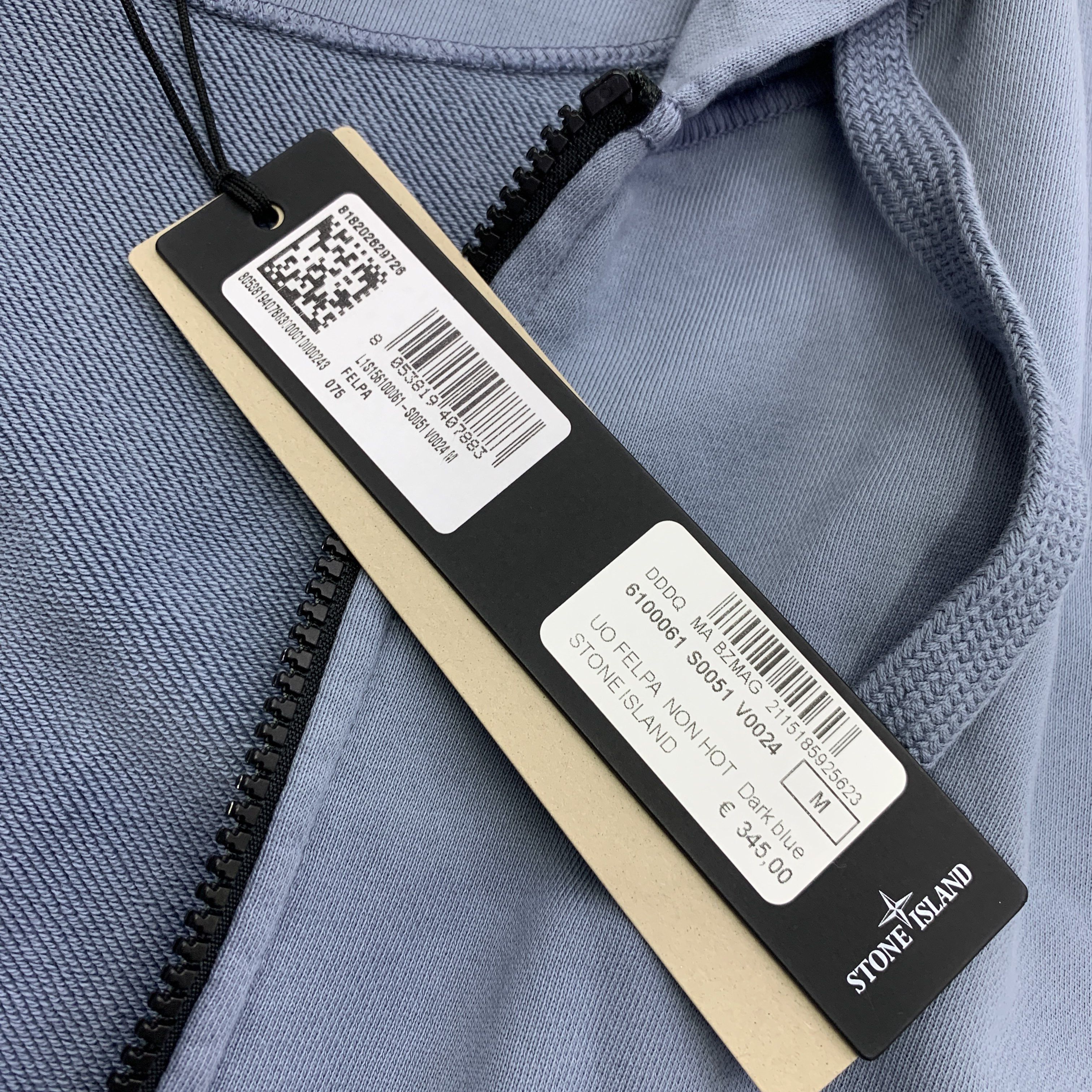 Stone Island Stone Island Logo Patch Zip Hoodie M Size US M / EU 48-50 / 2 - 3 Thumbnail