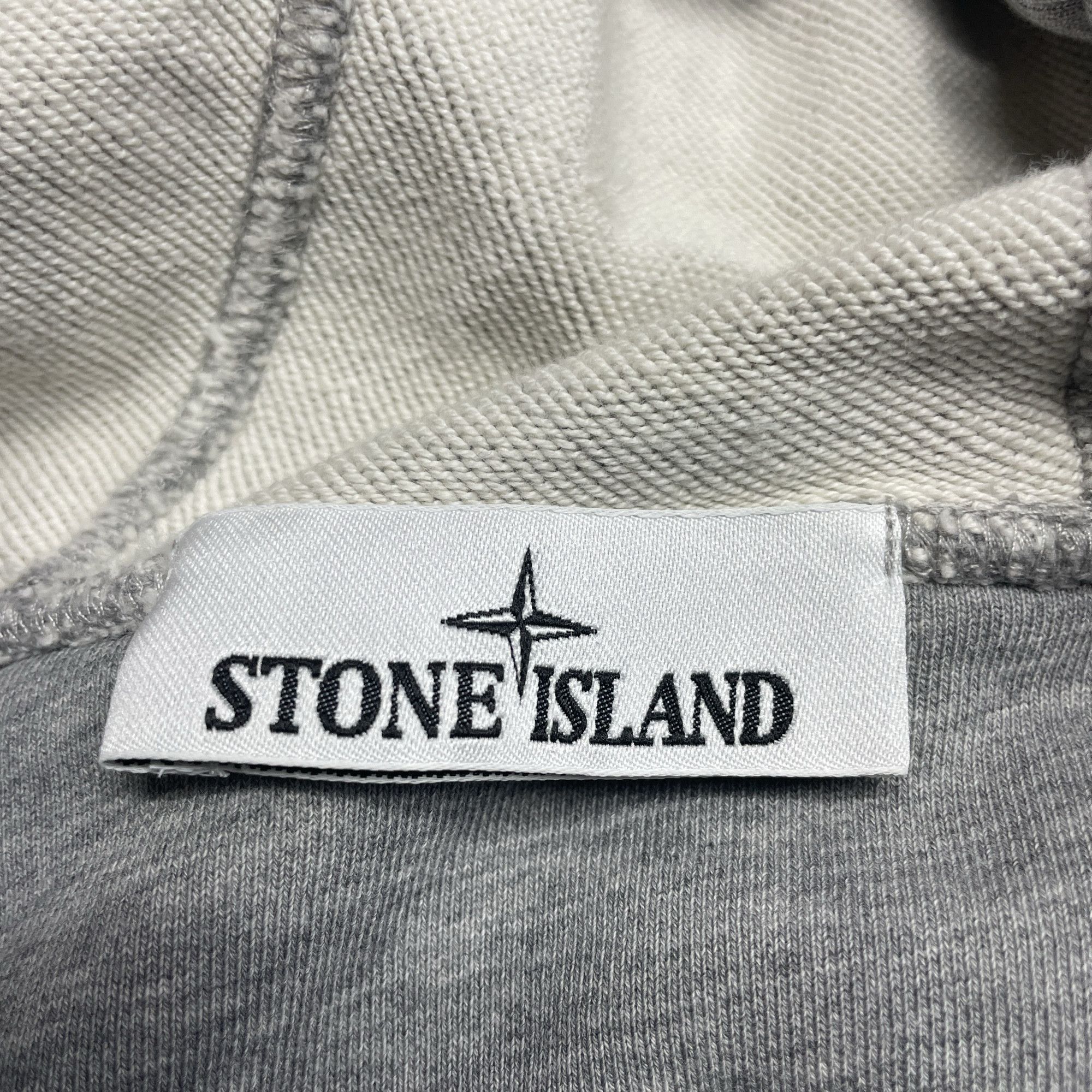 Stone Island Stone Island Gray Zip Hoodie Size XL Size US XL / EU 56 / 4 - 3 Thumbnail