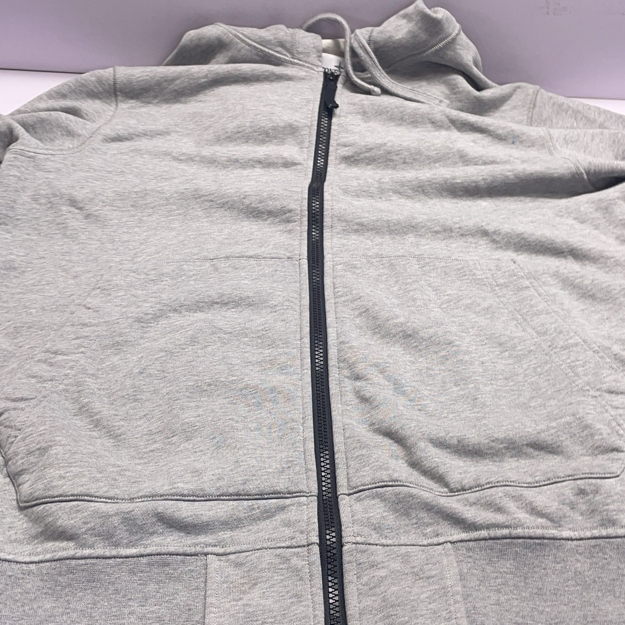 Stone Island Stone Island Gray Zip Hoodie Size XL Size US XL / EU 56 / 4 - 13 Thumbnail