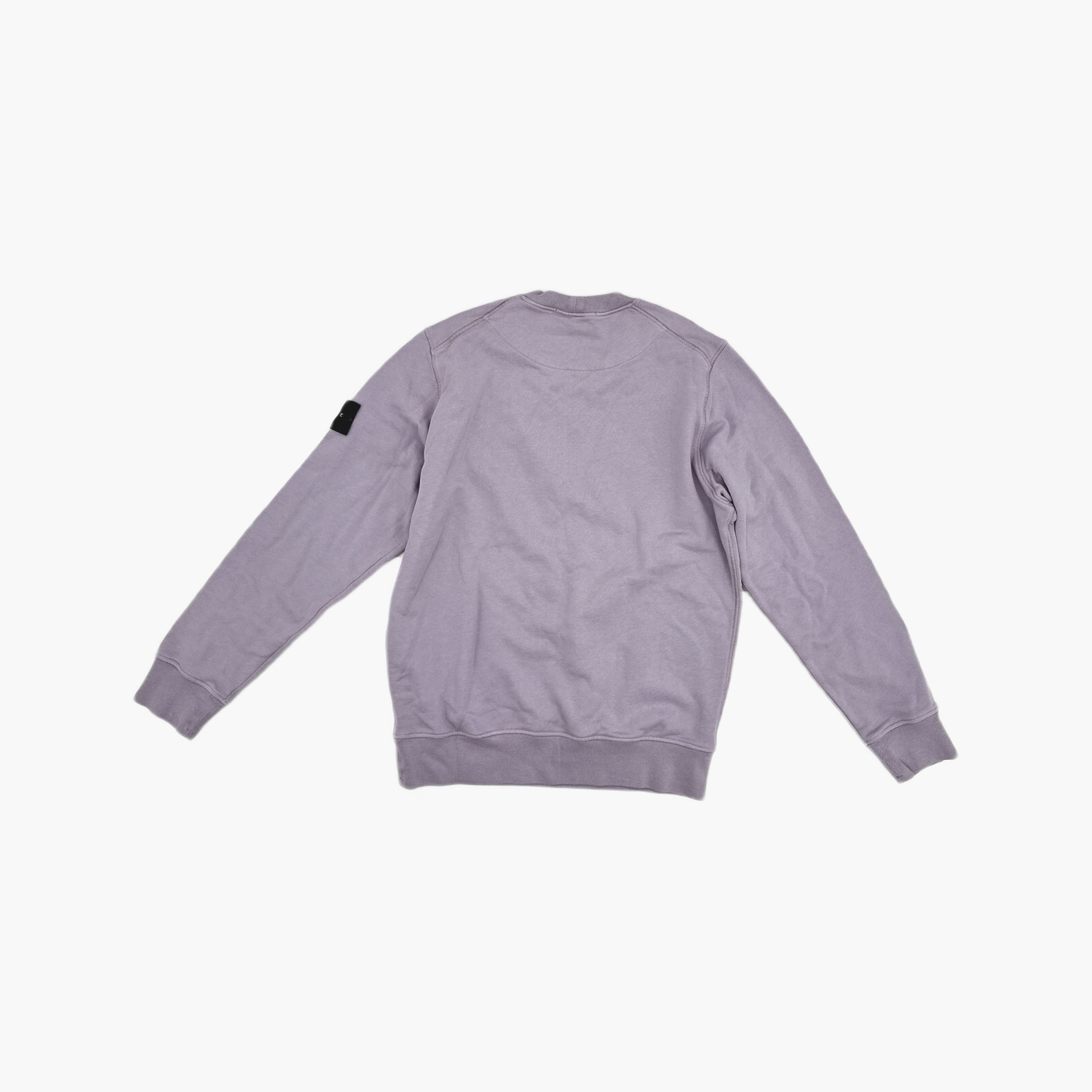 Stone Island Stone Island Logo Patch Sweatshirt Purple L Size US L / EU 52-54 / 3 - 2 Thumbnail