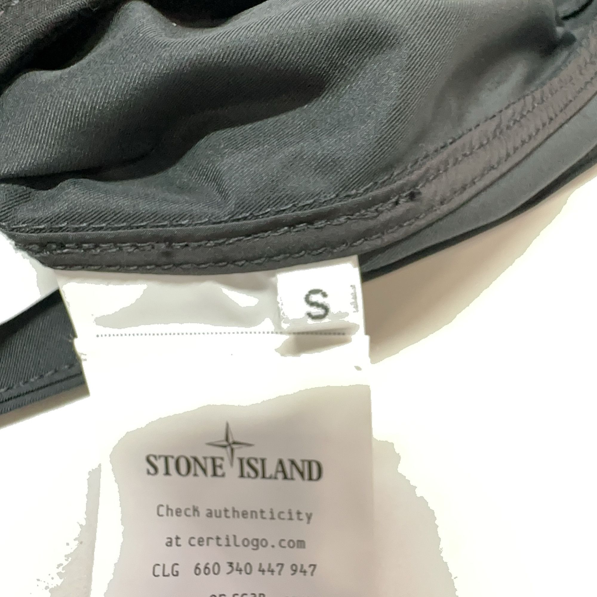 Stone Island Stone Island Nylon Stand Collar Jacket Black Size S Size US S / EU 44-46 / 1 - 3 Thumbnail