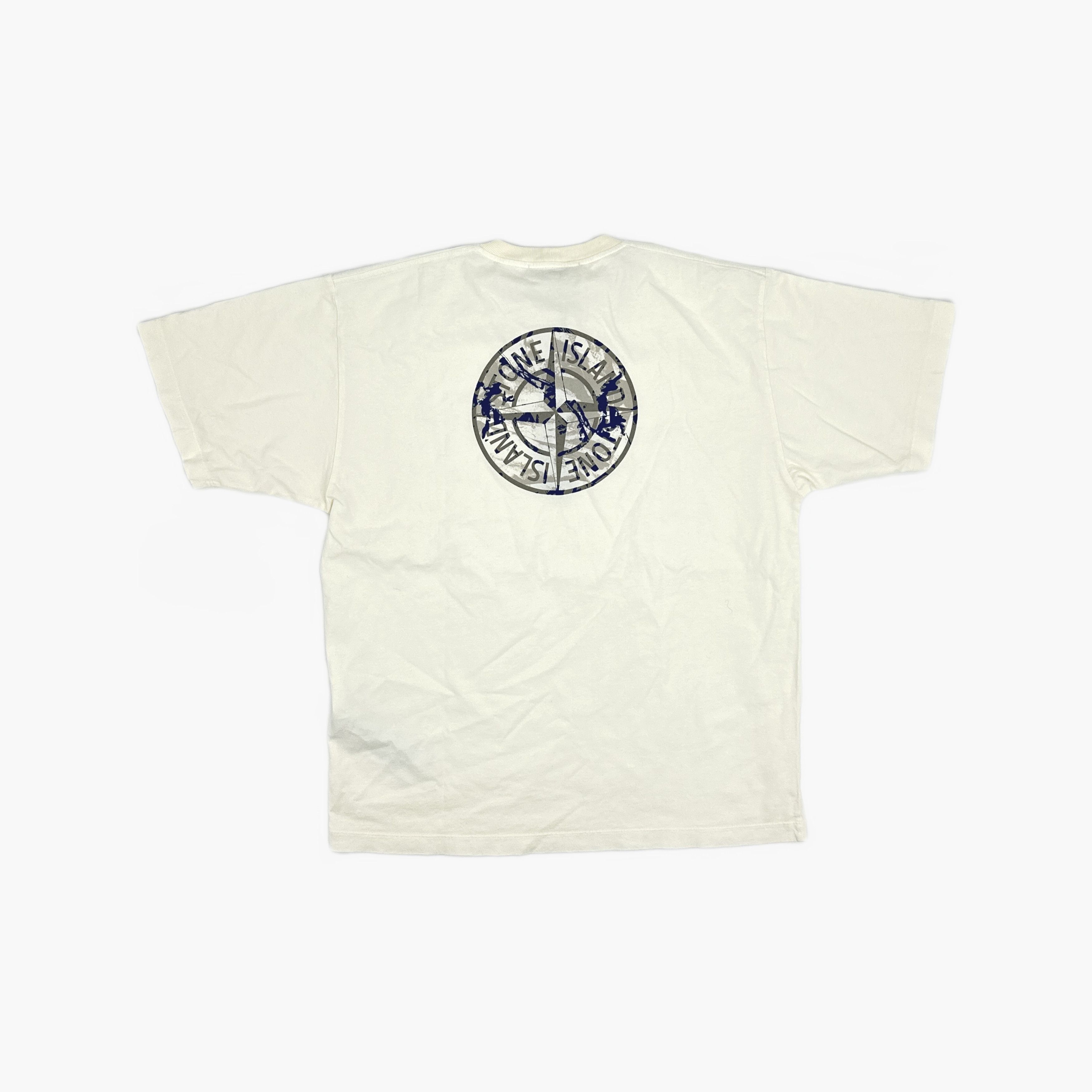 Stone Island Stone Island Scan Camo Logo T-Shirt Size L Size US L / EU 52-54 / 3 - 2 Thumbnail