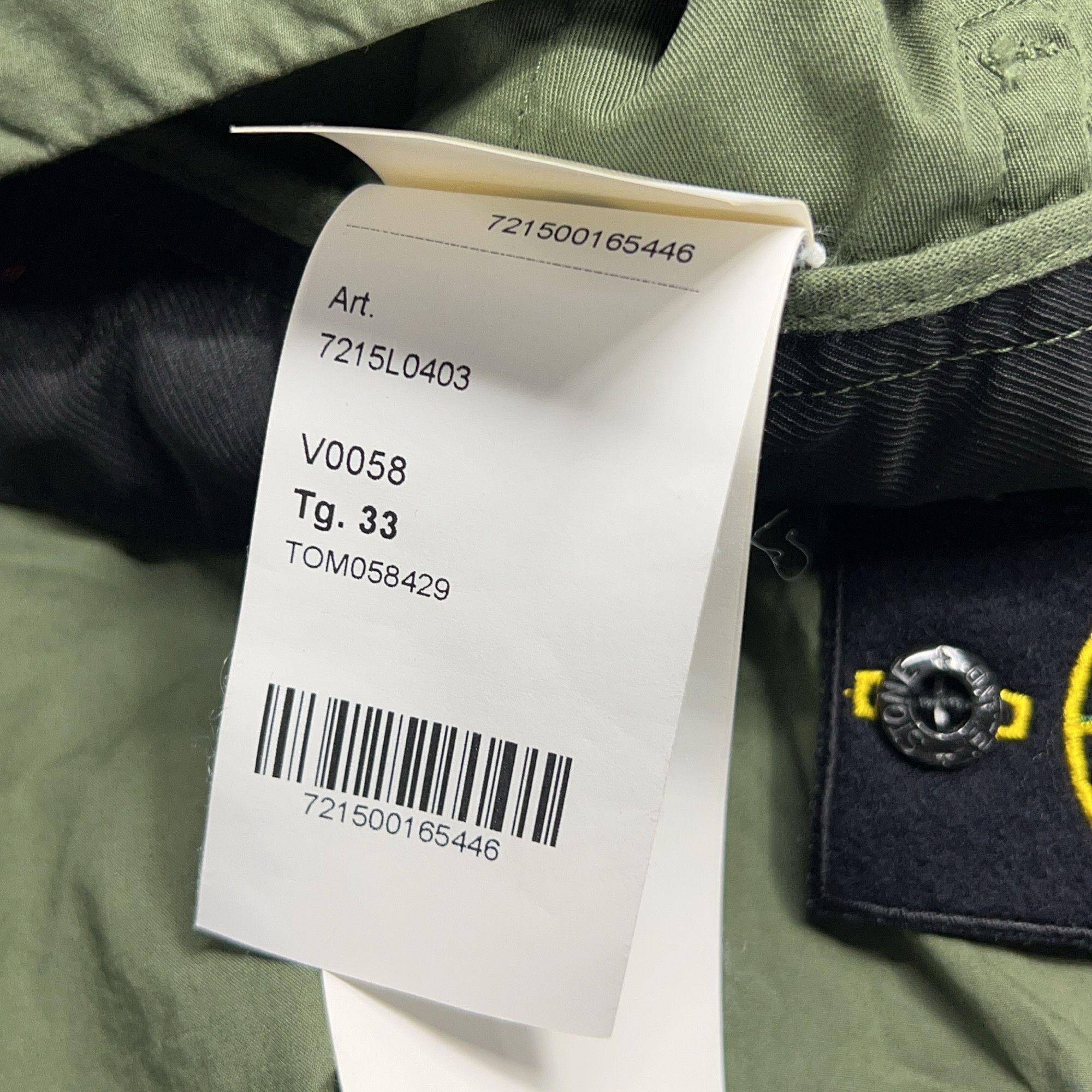Stone Island Stone Island Cargo Shorts Size 33 Size US 33 - 5 Thumbnail